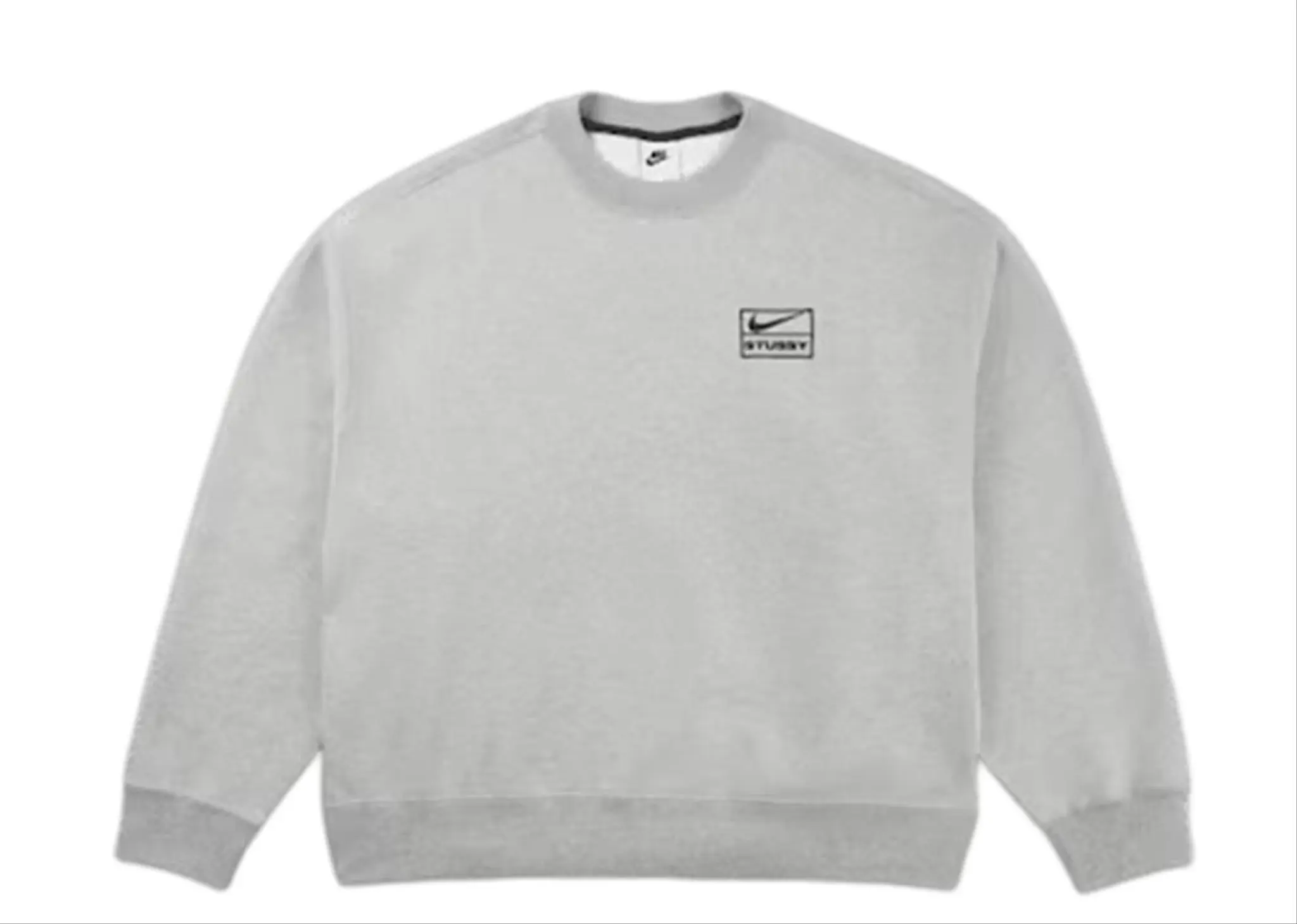 Nike x Stussy Crew Fleece Grey (SS23)