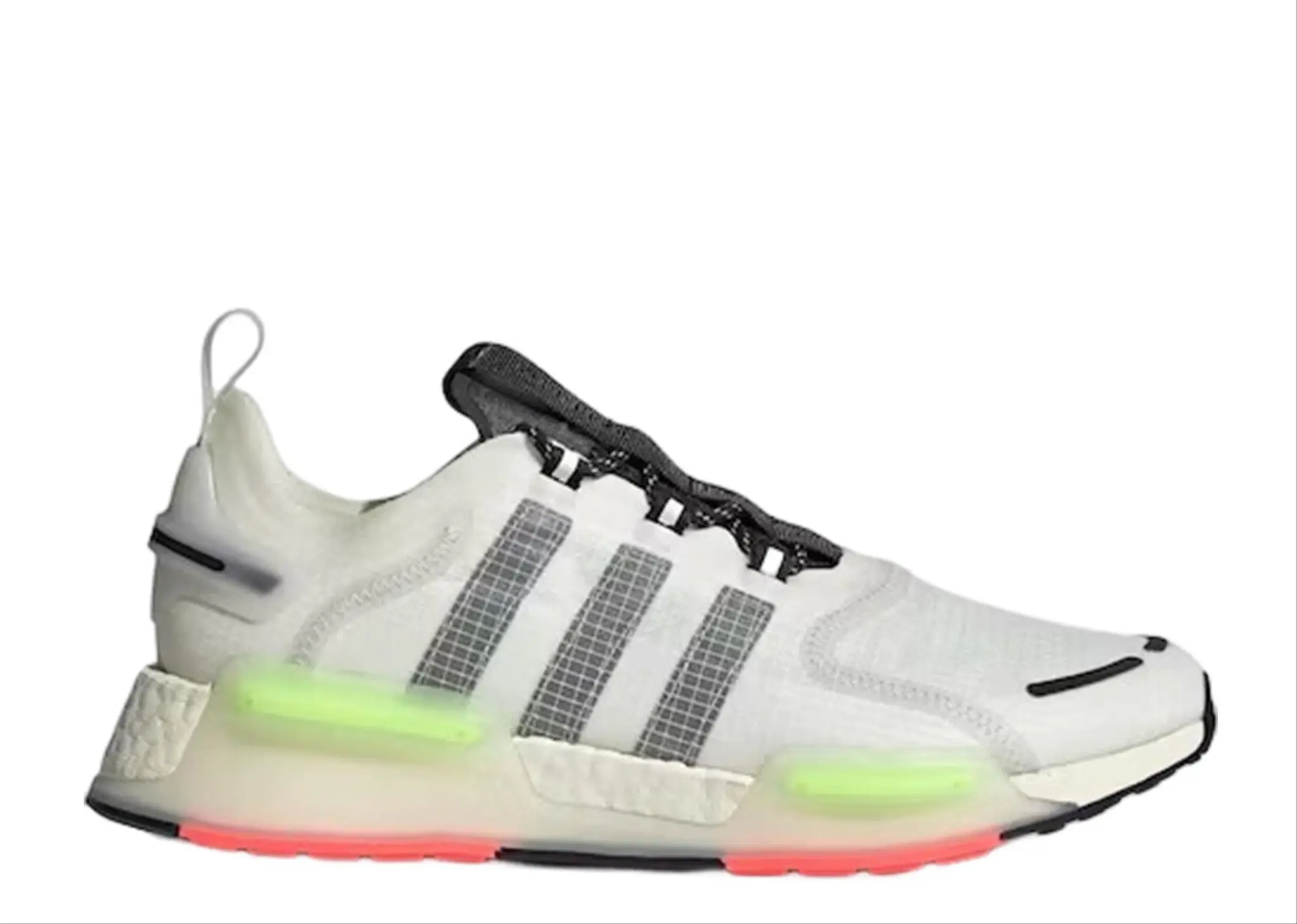 Adidas NMD V3 Crystal White Signal Green Solar Pink