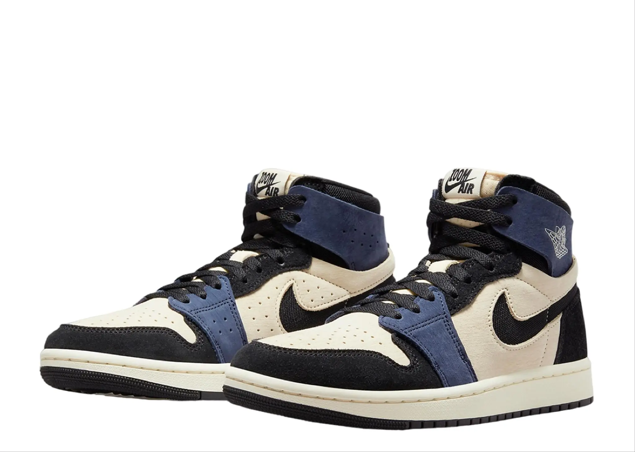 Air Jordan 1 High Zoom Air CMFT 2 Muslin Blackened Blue - photo 2