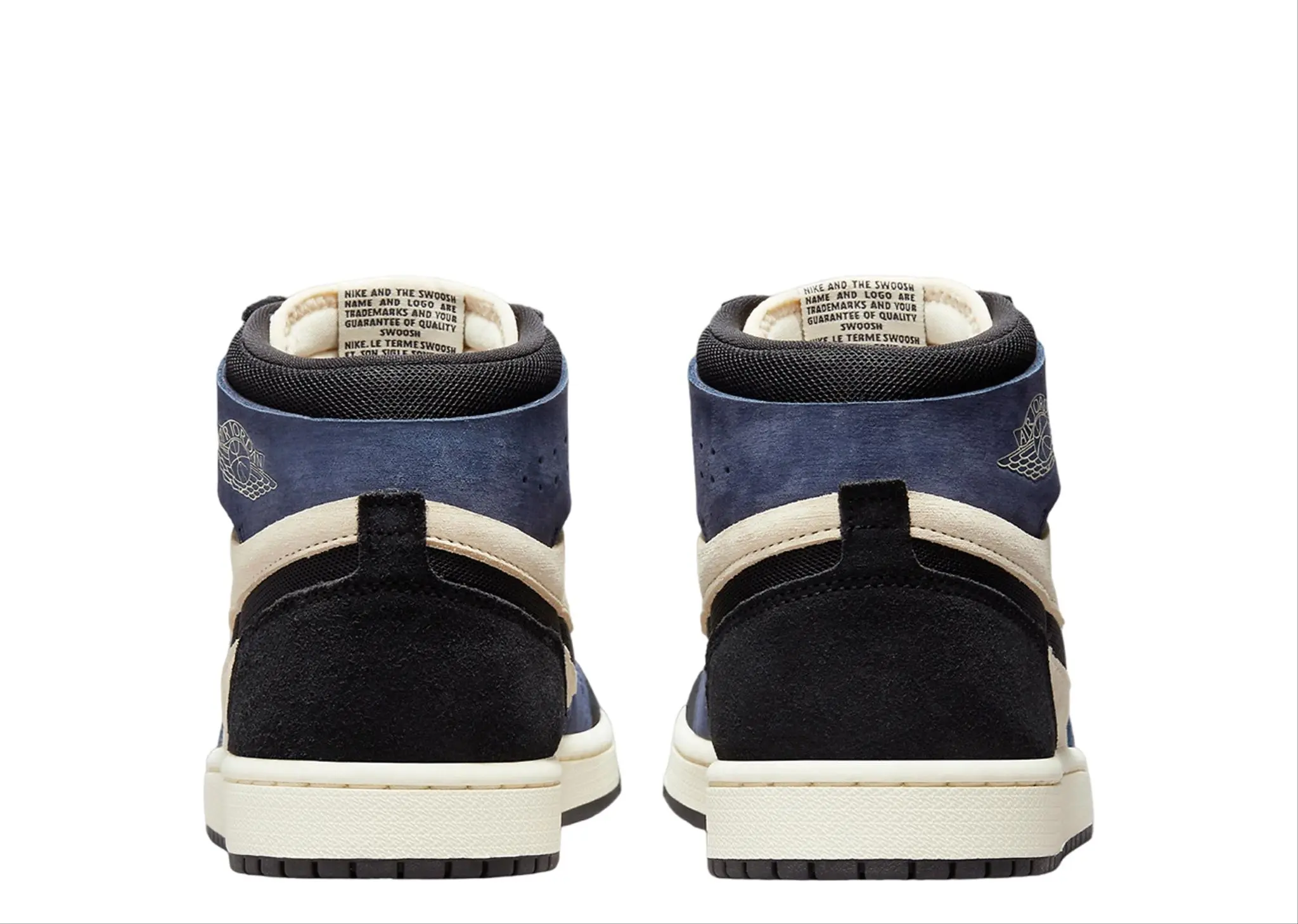 Air Jordan 1 High Zoom Air CMFT 2 Muslin Blackened Blue - photo 3