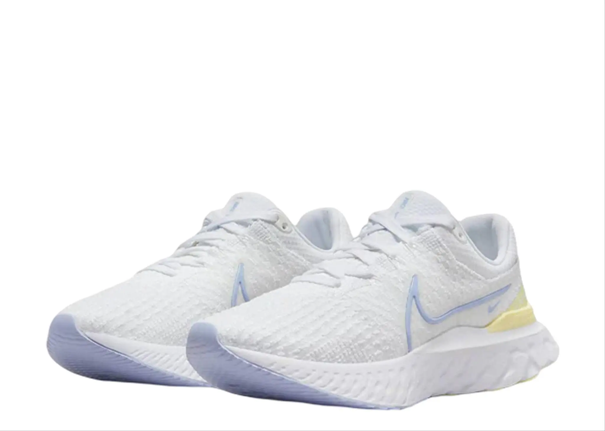 Nike React Infinity Run Flyknit 3 White Violet Citron Tint (Women's) - photo 2