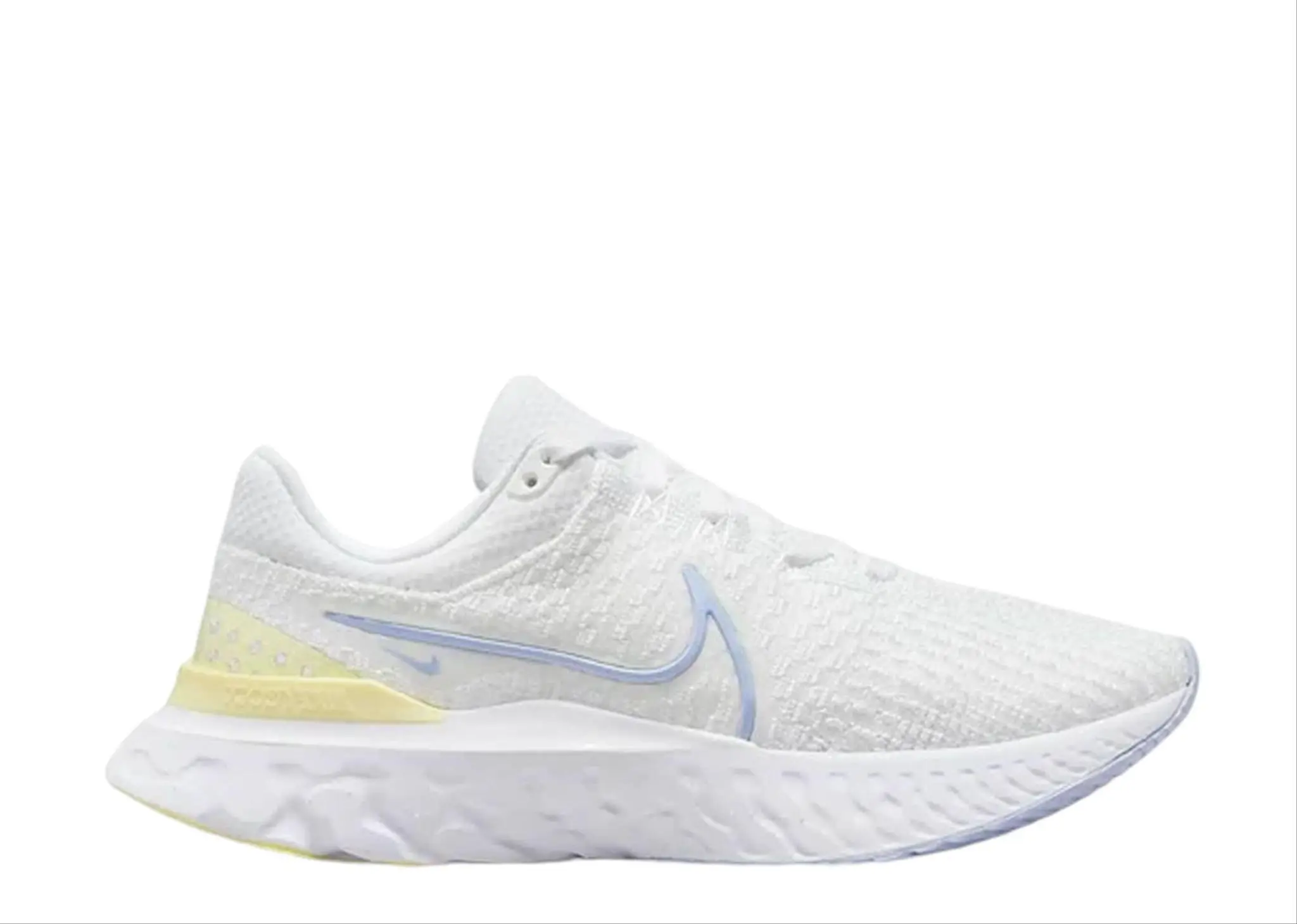 Nike React Infinity Run Flyknit 3 White Violet Citron Tint (Women's)