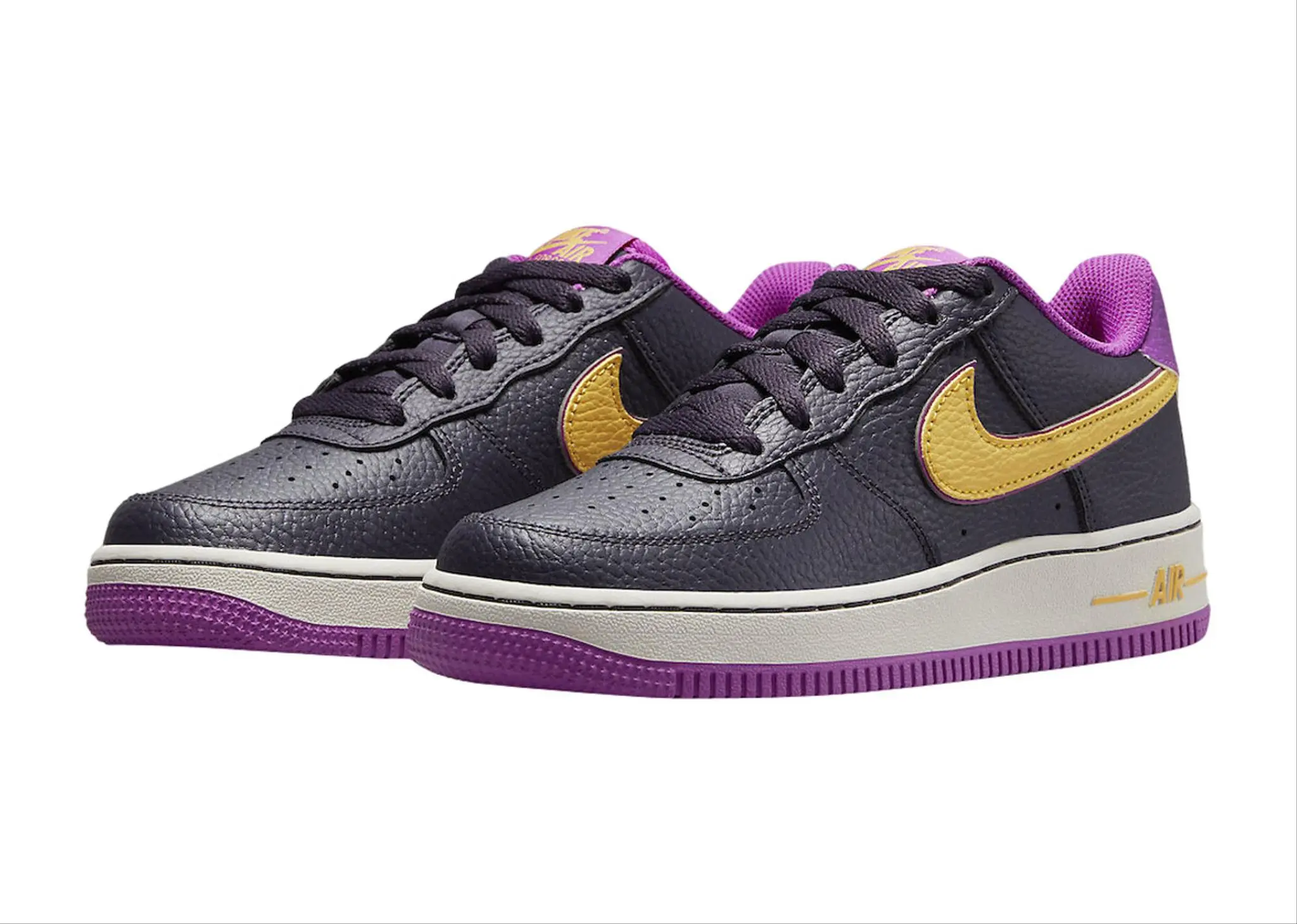 Nike Air Force 1 Low Lakers (Grade School) - photo 2