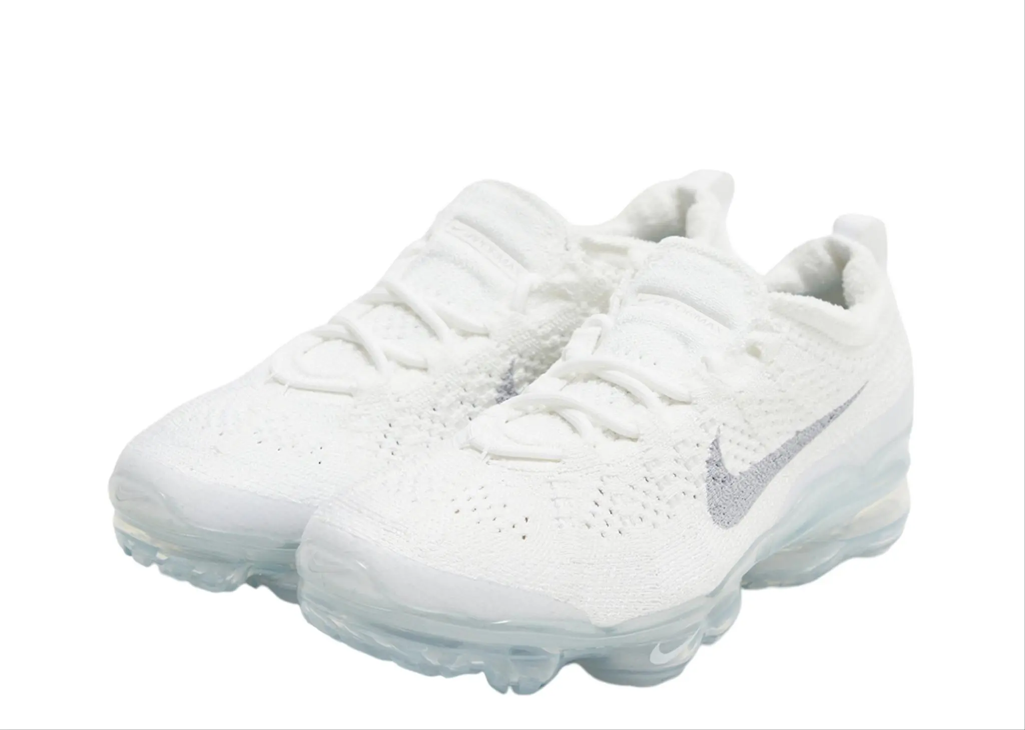 Nike Air VaporMax Flyknit White Pure Platinum (2023) (Women's) - photo 2