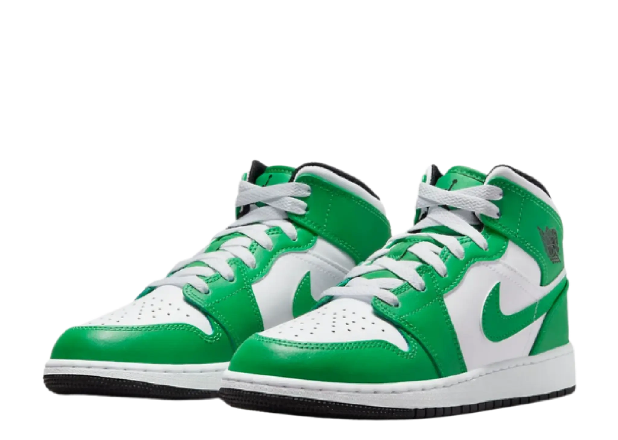 Air Jordan 1 Mid Lucky Green (Grade School) - photo 2