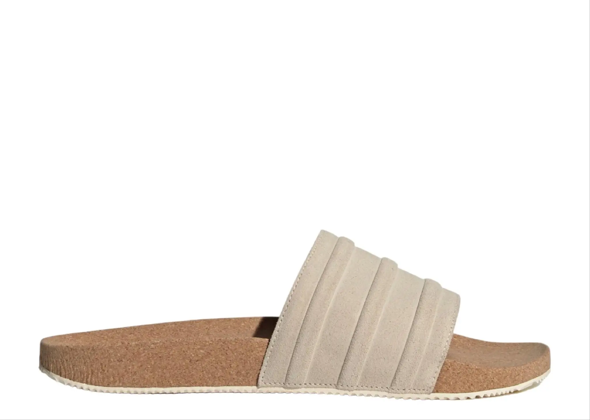 Adidas Adilette Premium Slides Wonder White Cork