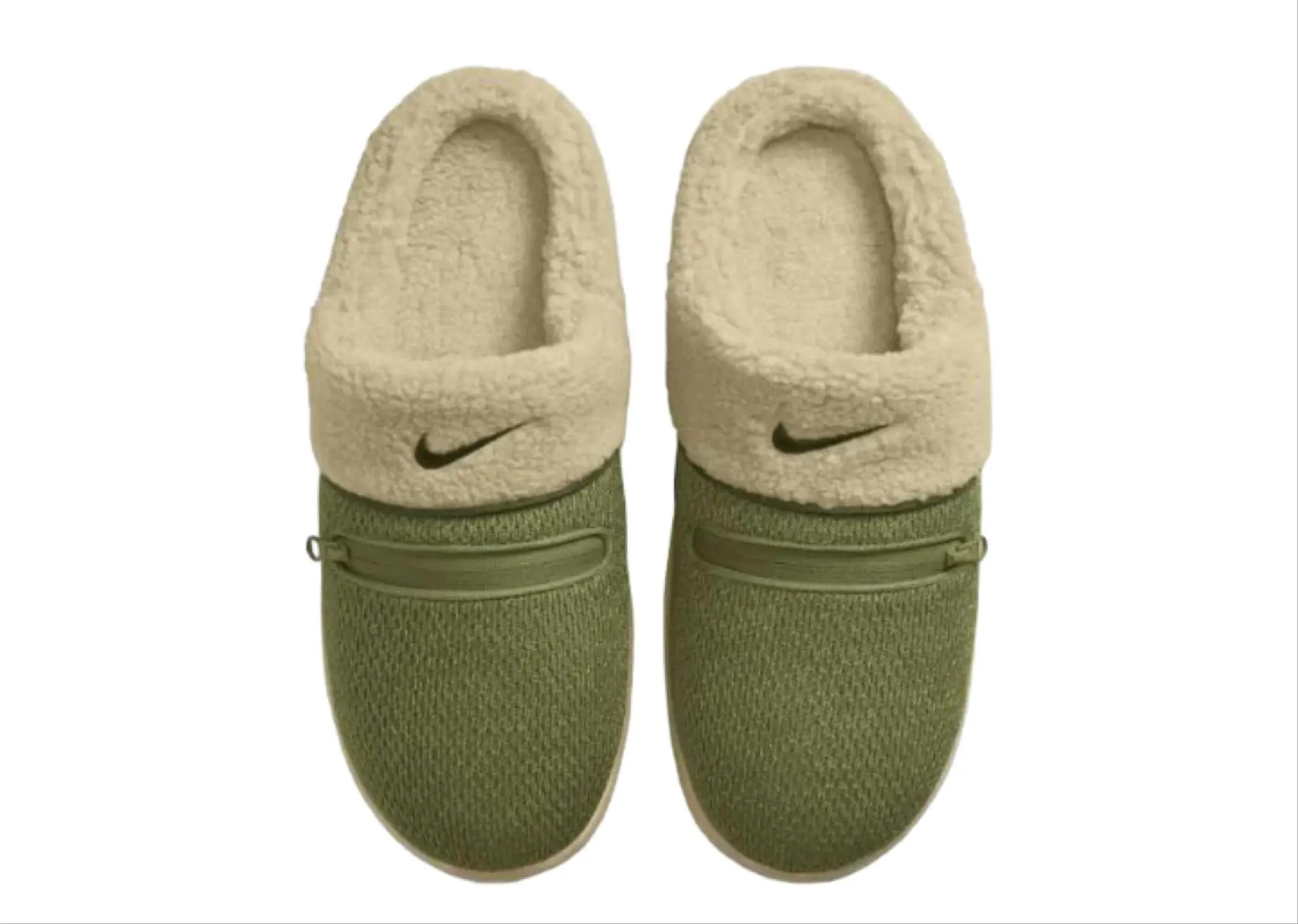 Nike Burrow Slipper Pilgrim Limestone - photo 3
