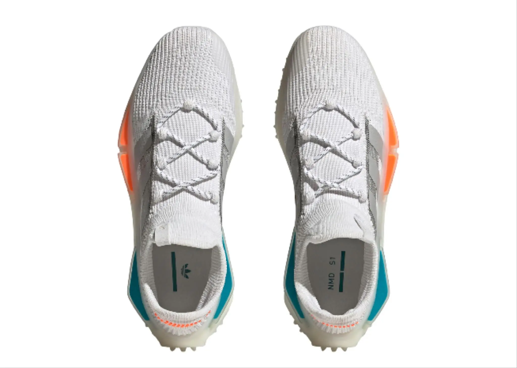 Adidas NMD S1 White Blue Orange - photo 2