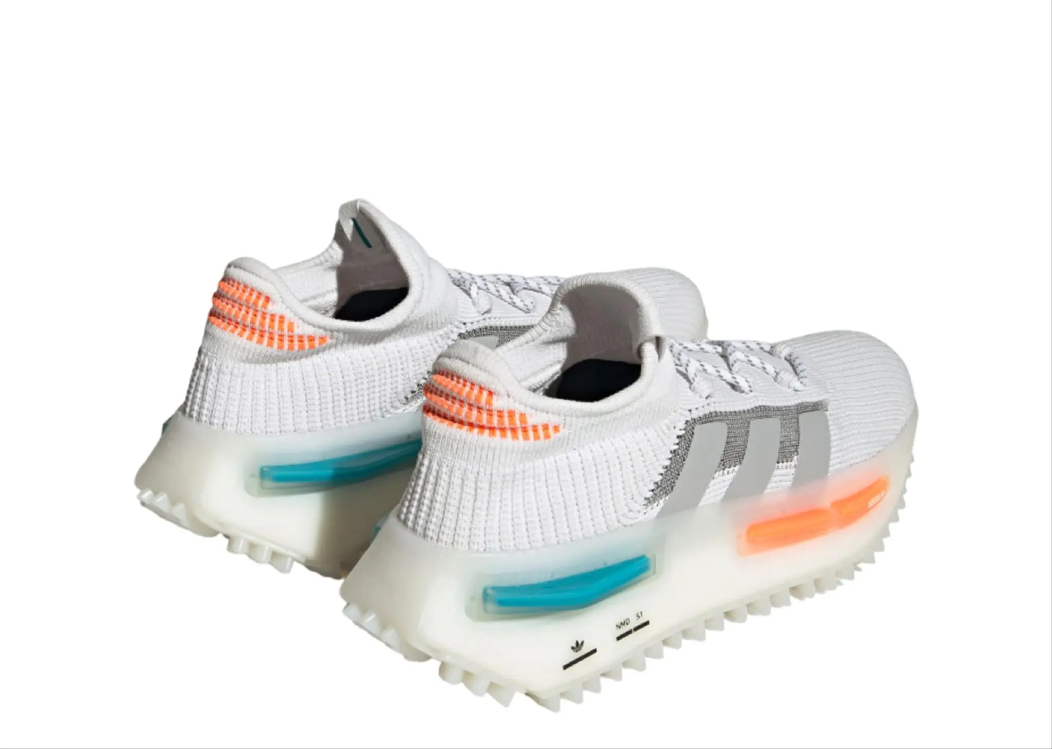 Adidas NMD S1 White Blue Orange - photo 3