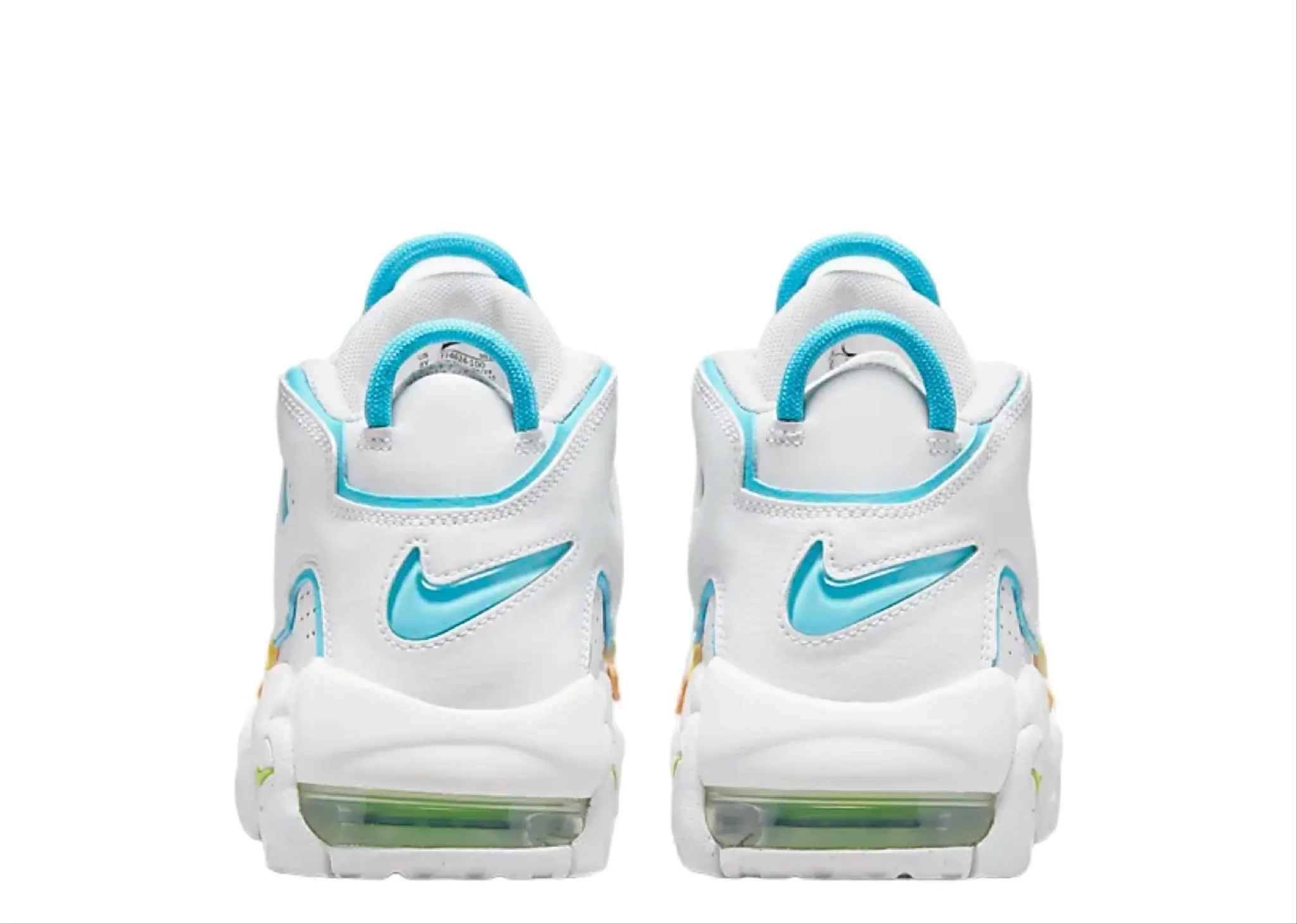 Nike Air More Uptempo White Multi-Color (Grade School) - photo 3