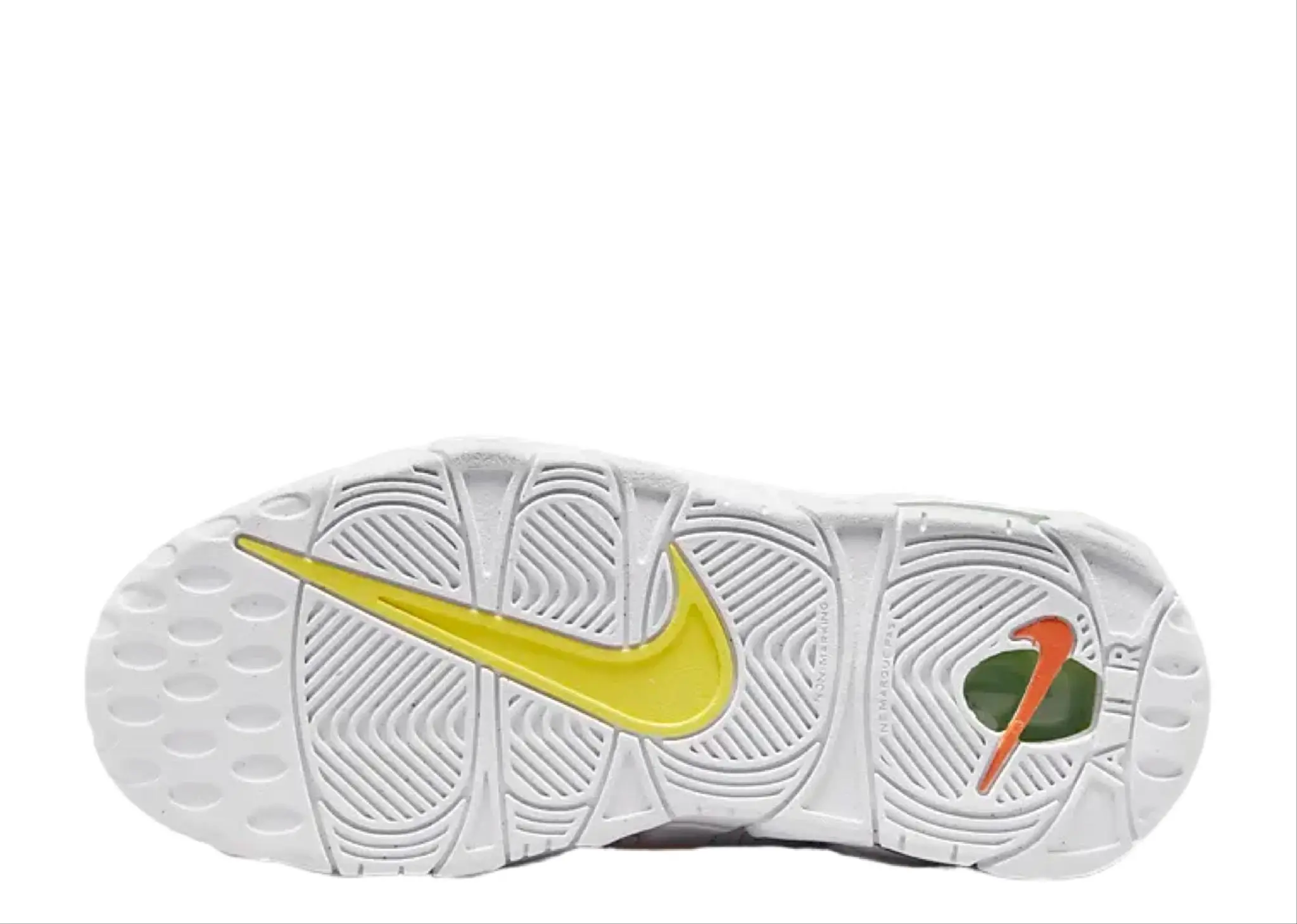 Nike Air More Uptempo White Multi-Color (Grade School) - photo 4