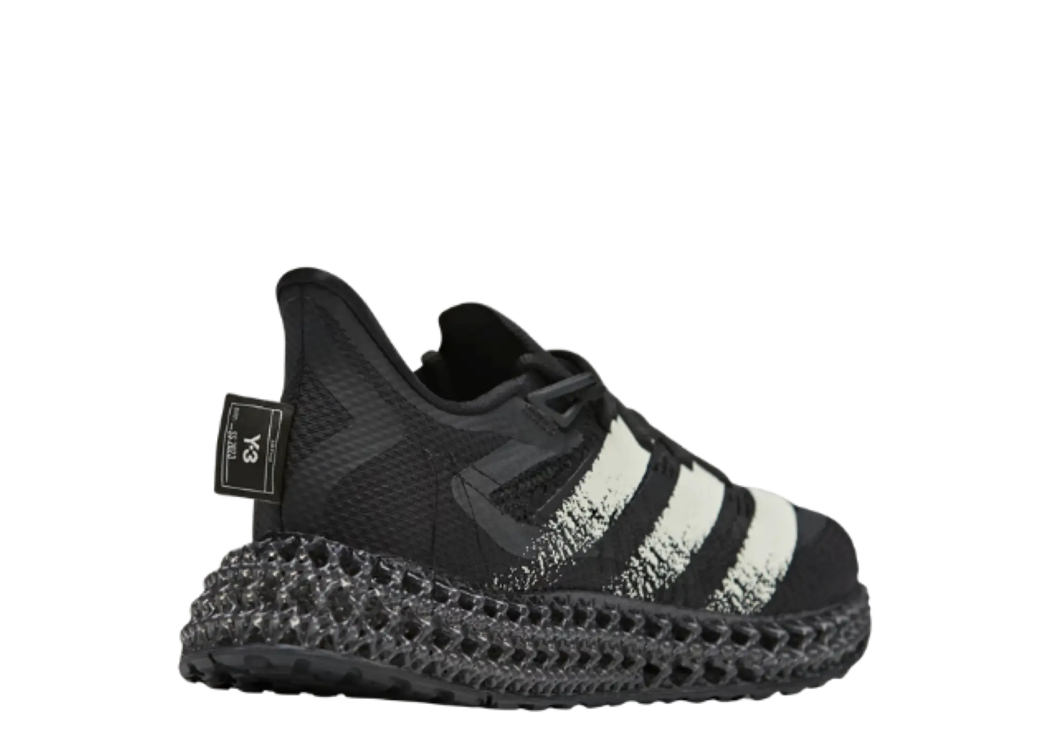 Adidas Y-3 4D Runner FWD Black White - photo 3