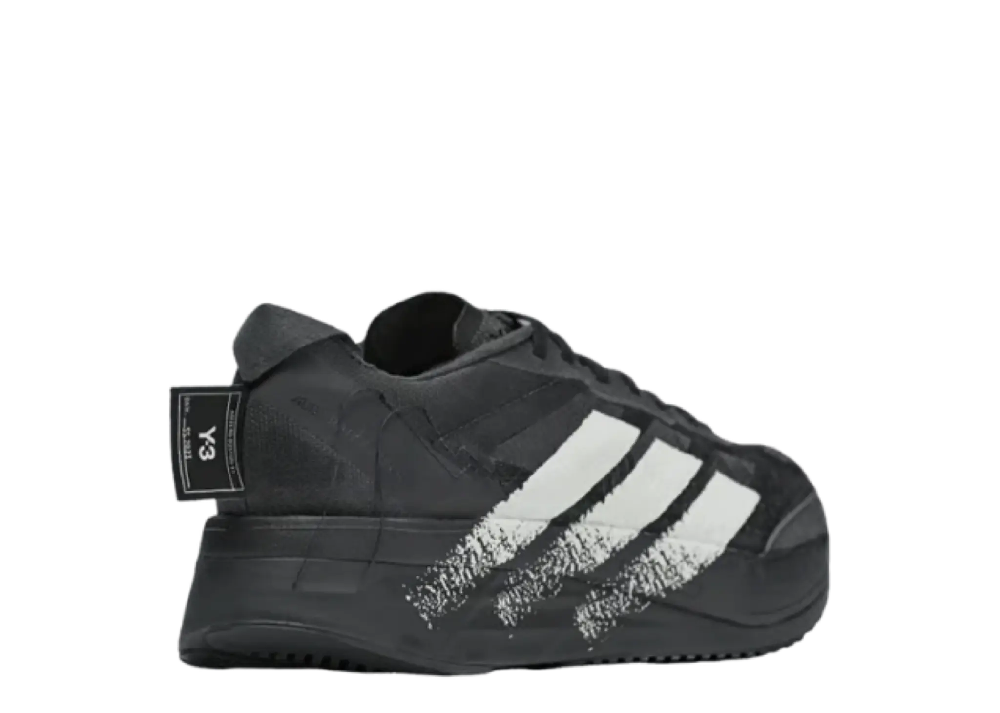 Adidas Y-3 Adizero Boston 11 Black White - photo 3