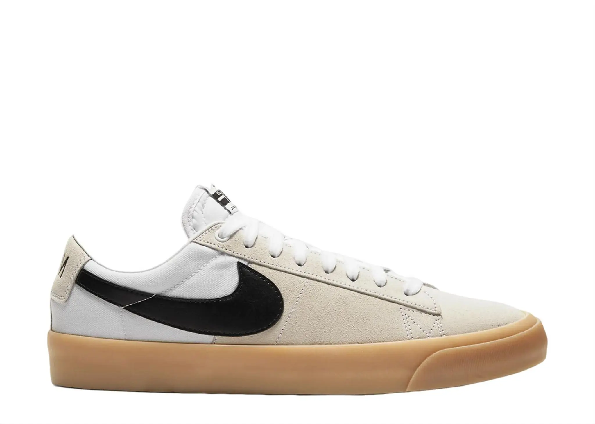 Nike Sb Zoom Blazer Low Pro Gt White Black Gum