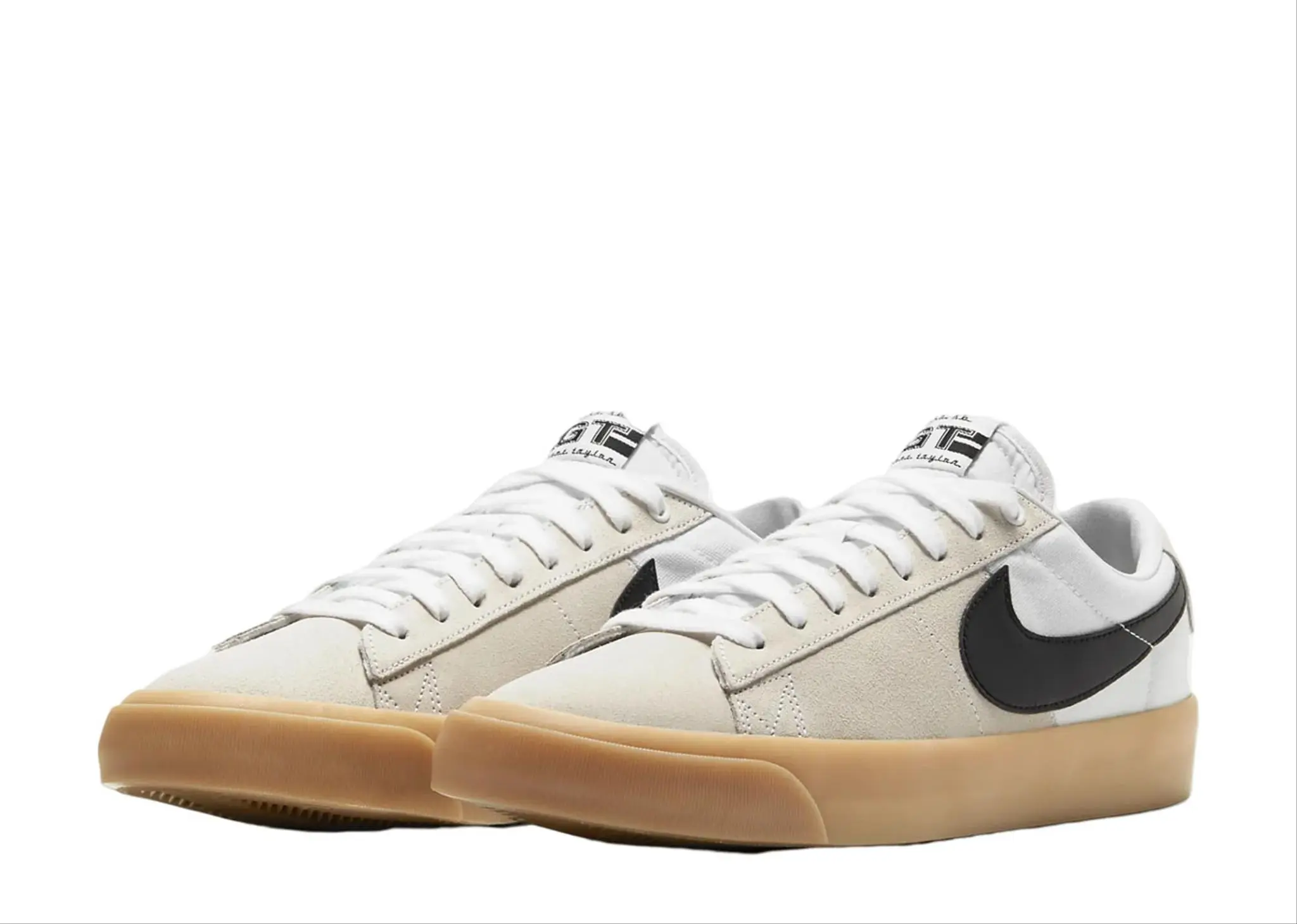 Nike Sb Zoom Blazer Low Pro Gt White Black Gum - photo 2
