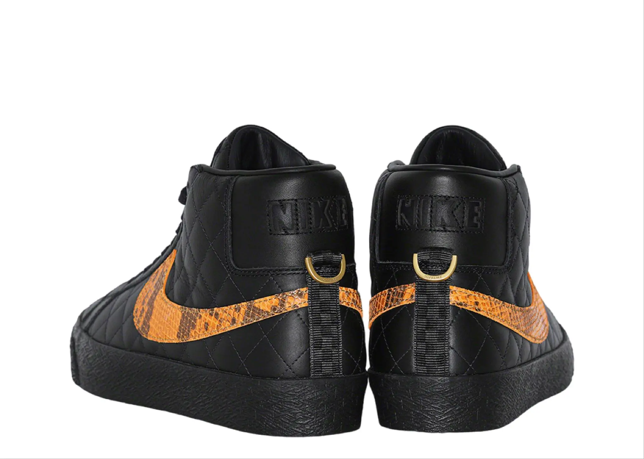 Nike SB Blazer Mid QS Supreme Black - photo 3