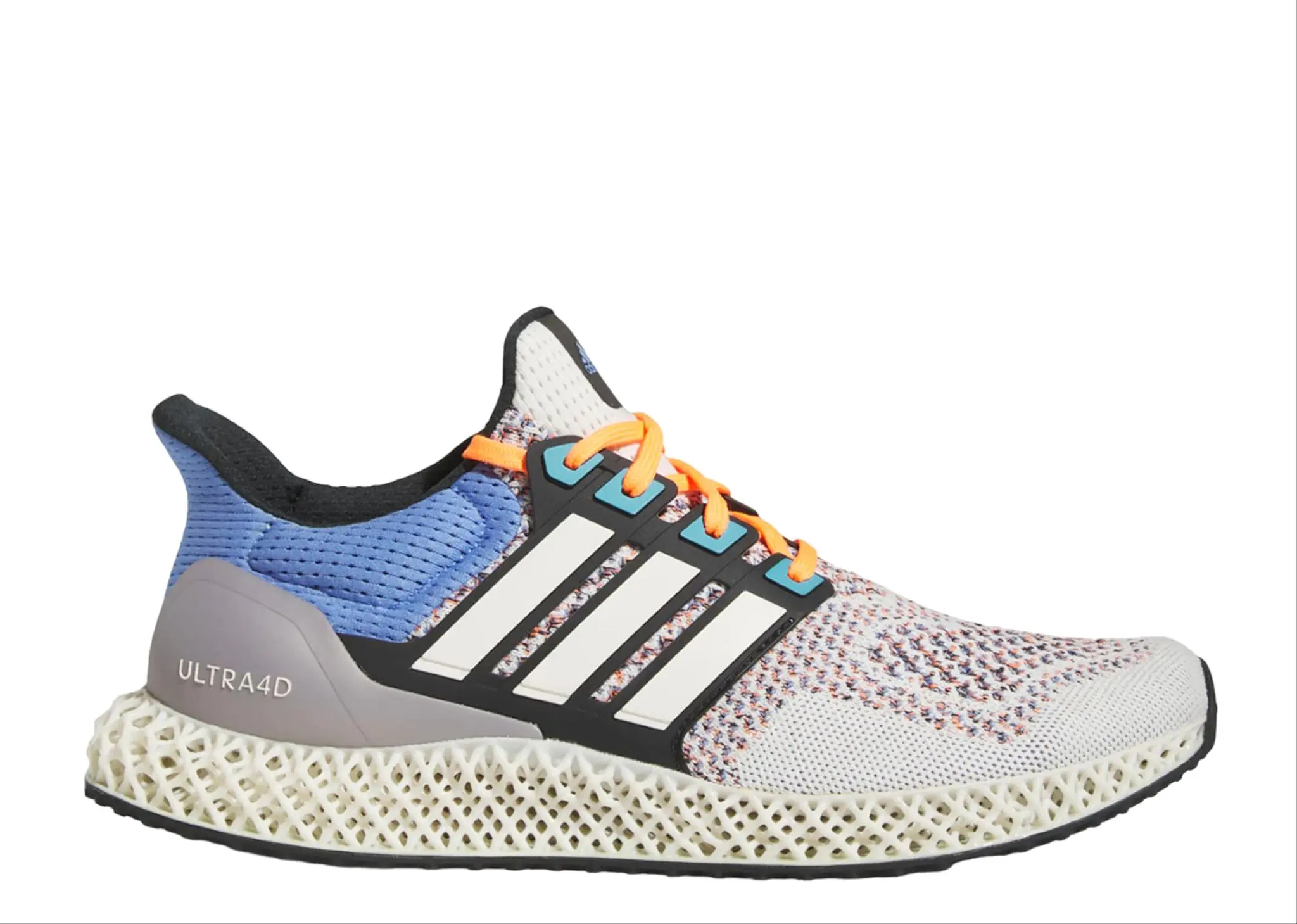 Adidas Ultra 4D Chalk Blue Fusion Orange