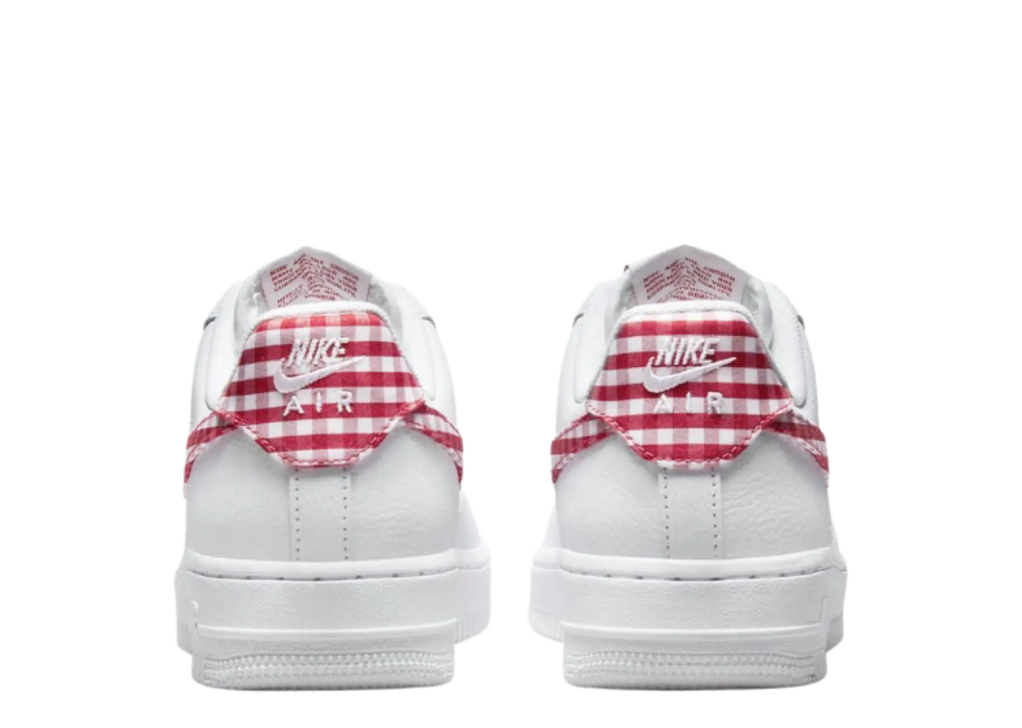 Nike Air Force 1 Red Gingham (Women's) - photo 3
