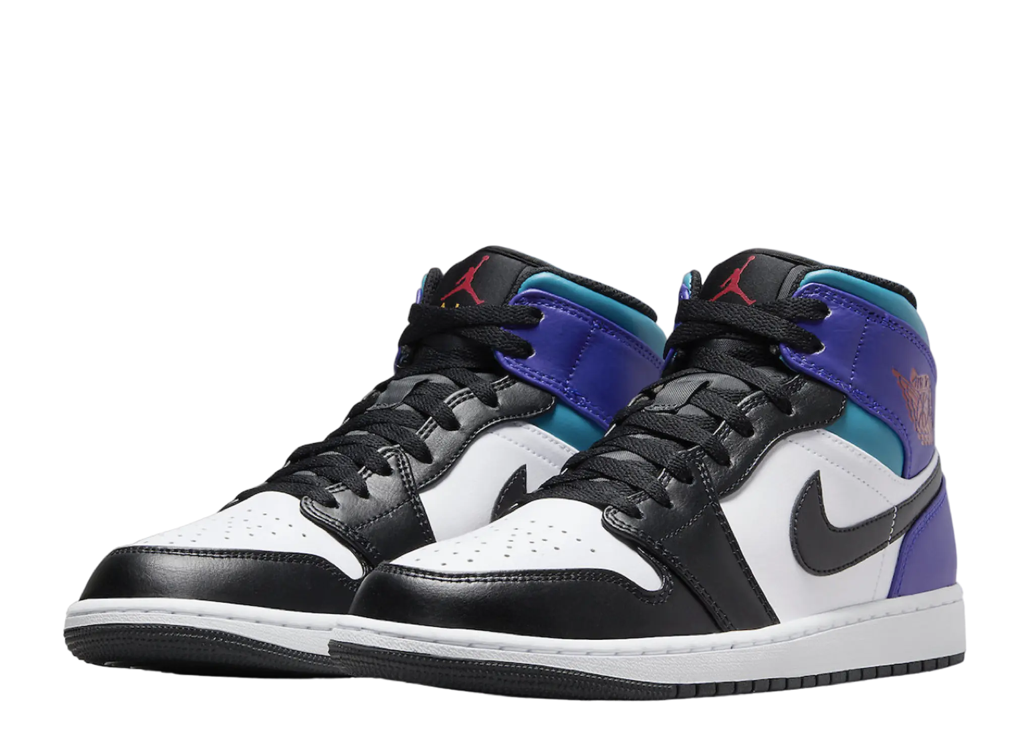 Air Jordan 1 Mid Court Purple Tropical Twist - photo 2