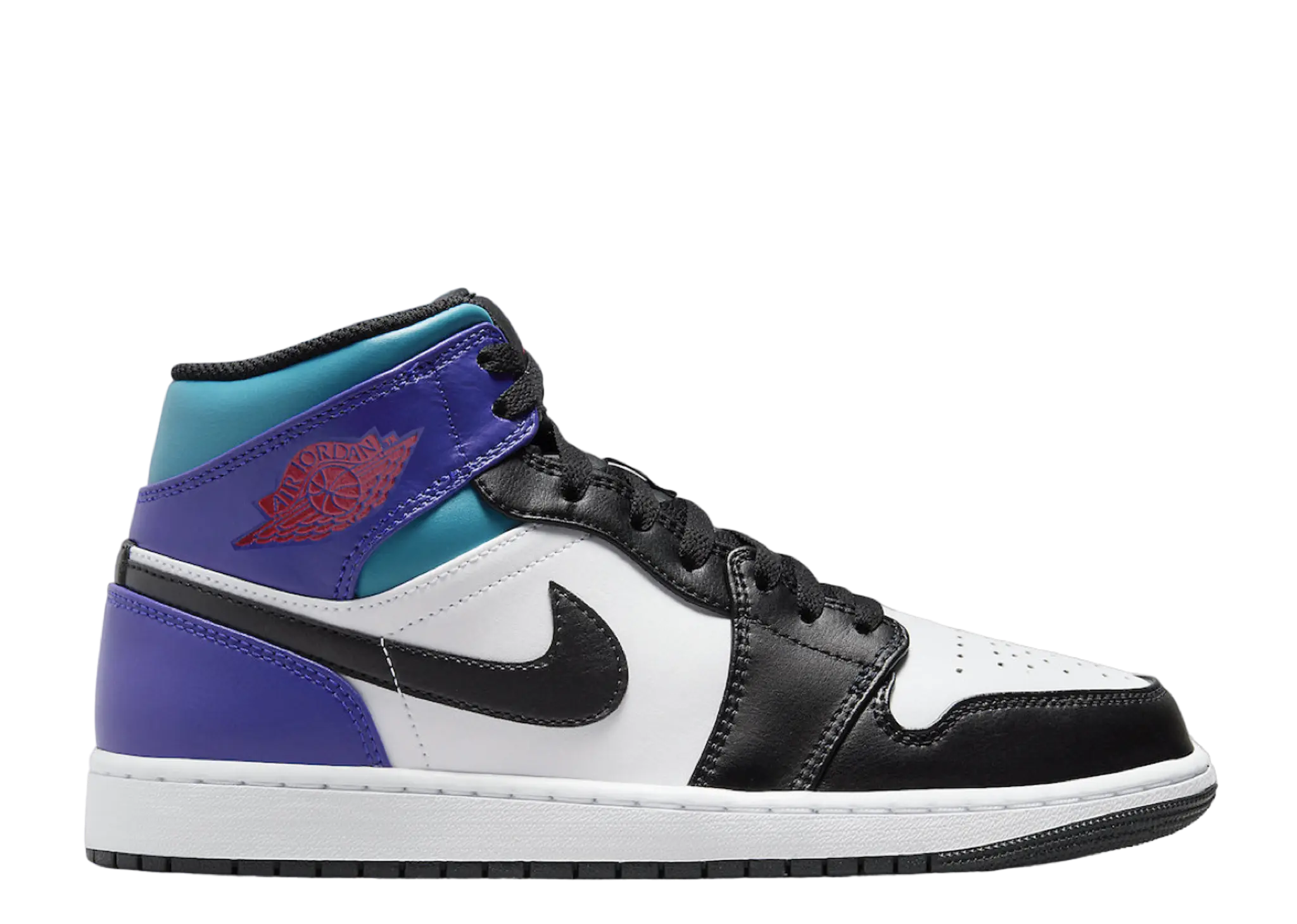 Air Jordan 1 Mid Court Purple Tropical Twist