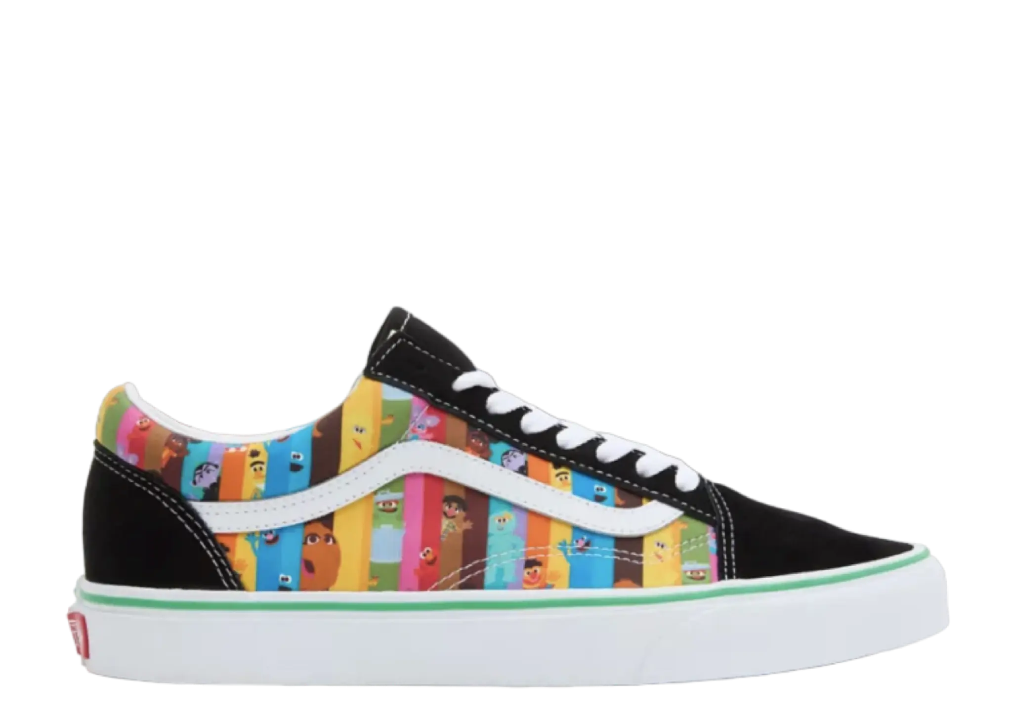 Vans Old Skool x Sesame Street Black Multicolor