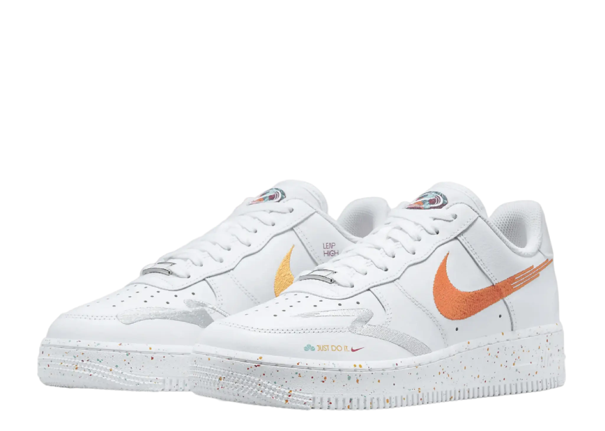Nike Air Force 1 '07 LX White Orange (Women's) - photo 2