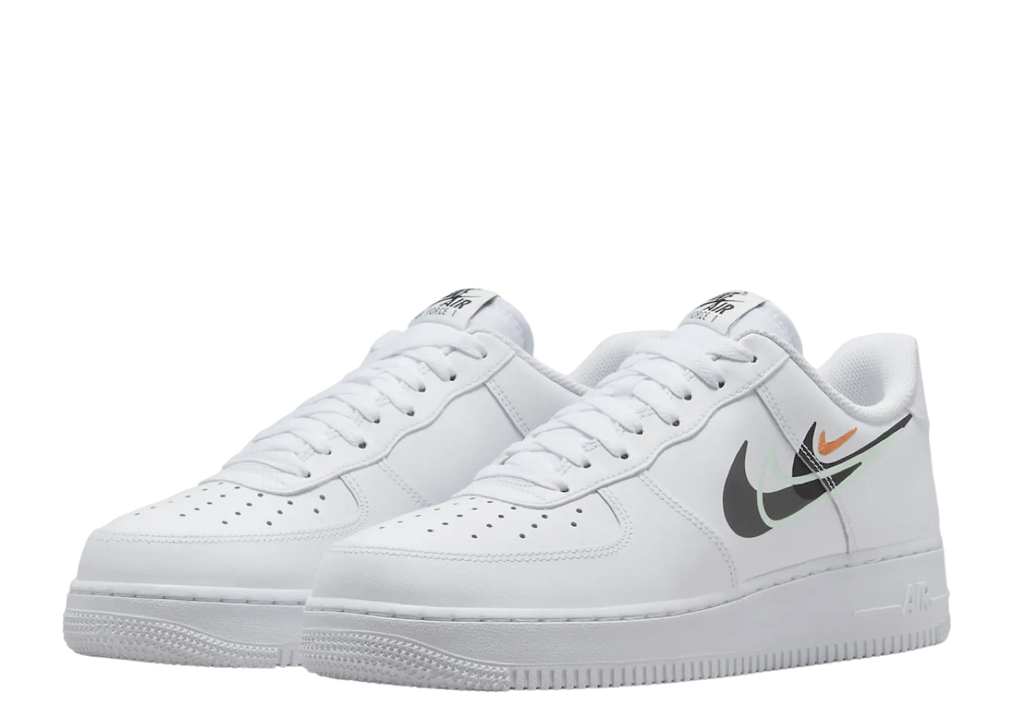 Nike Air Force 1 Low Multi Swoosh White Black - photo 2