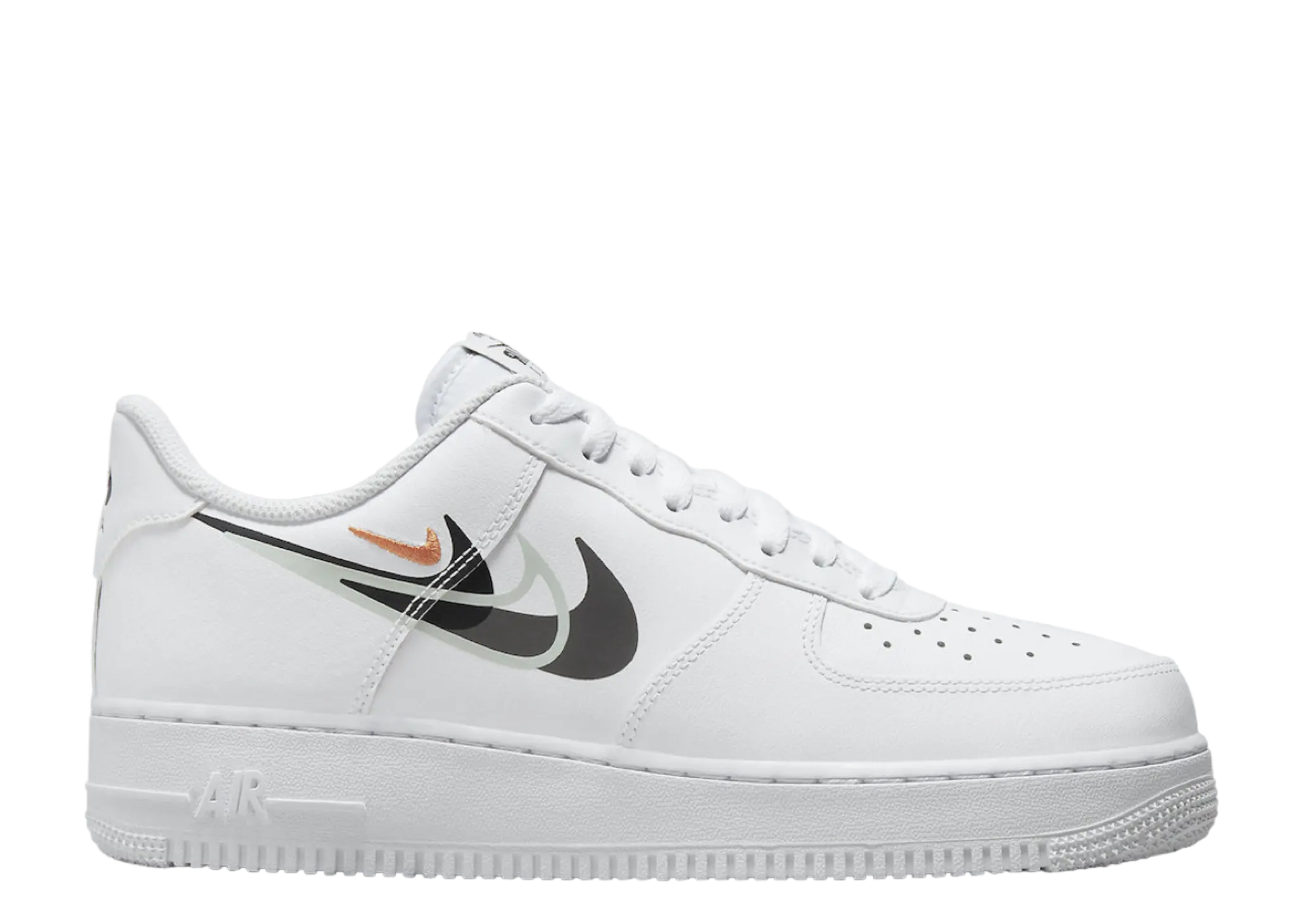 Nike Air Force 1 Low Multi Swoosh White Black