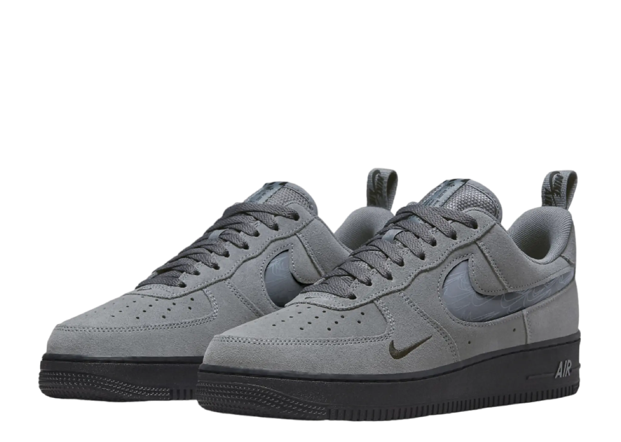 Nike Air Force 1 Low '07 LV 8 Reflective Swoosh Cool Grey - photo 2