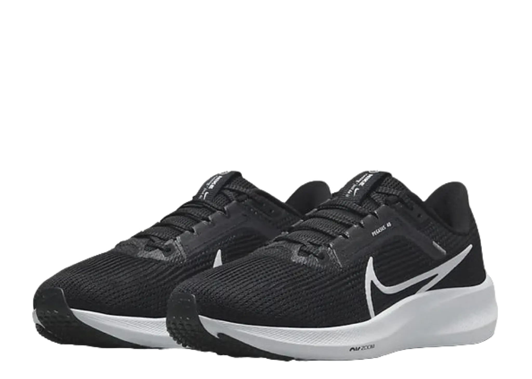 Nike Pegasus 40 Black White (Women's) - photo 2