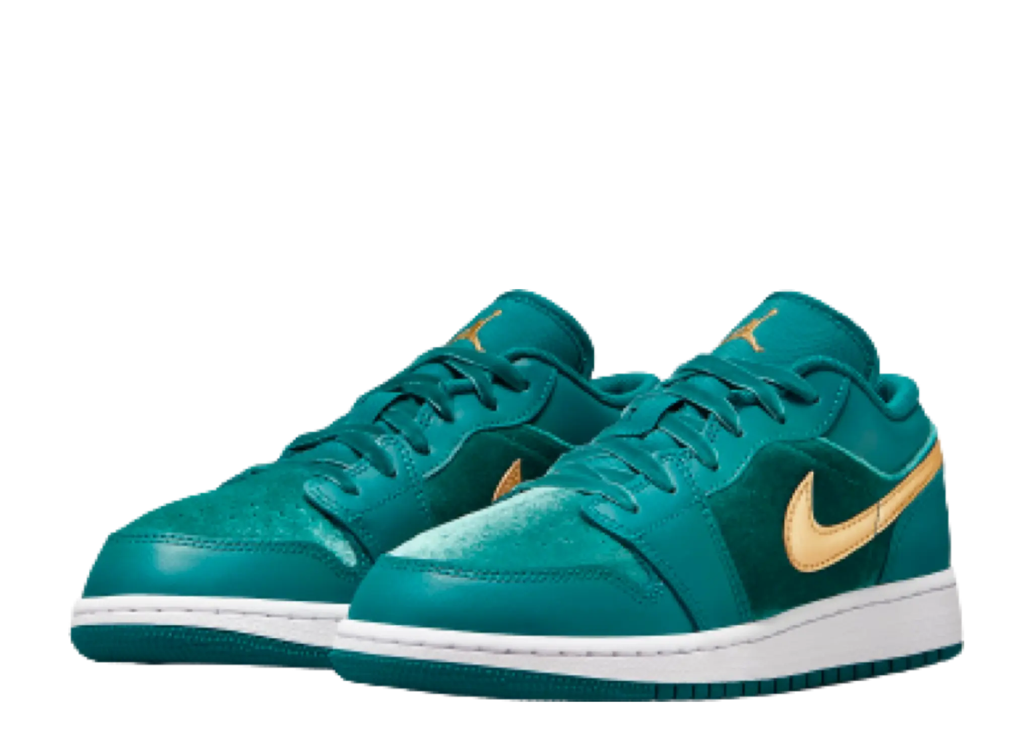Air Jordan 1 Low Geode Teal (Grade School) - photo 2