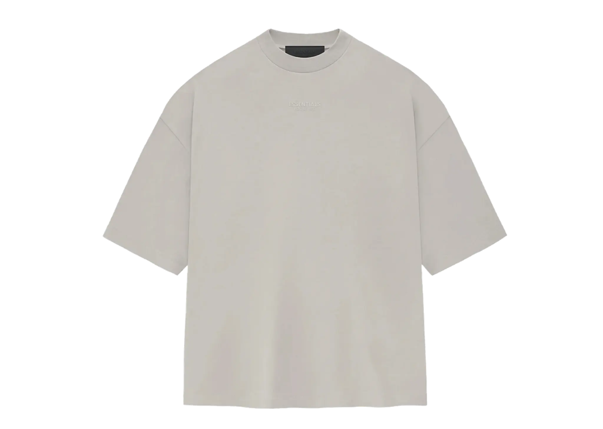 Fear Of God Essentials T-Shirt Silver Cloud