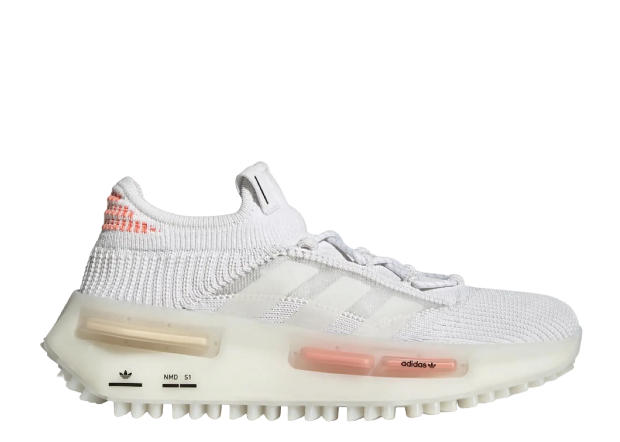 Adidas NMD S1 White Coral Fusion (Women's)