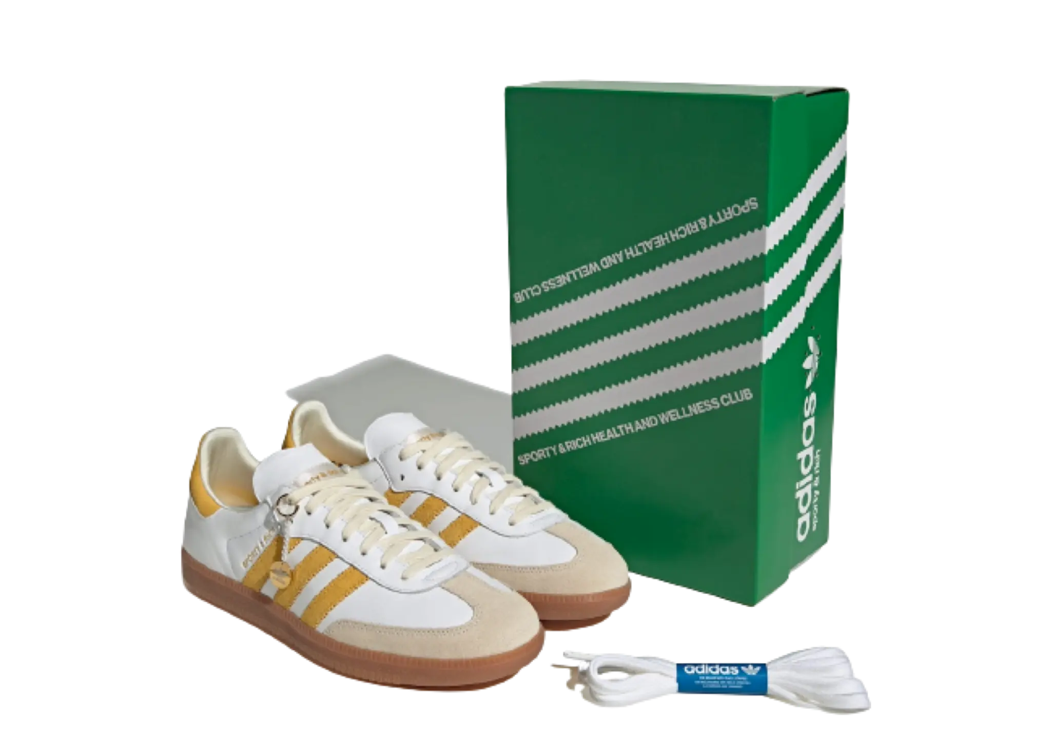 Adidas Samba Sporty & Rich White Bold Gold - photo 3