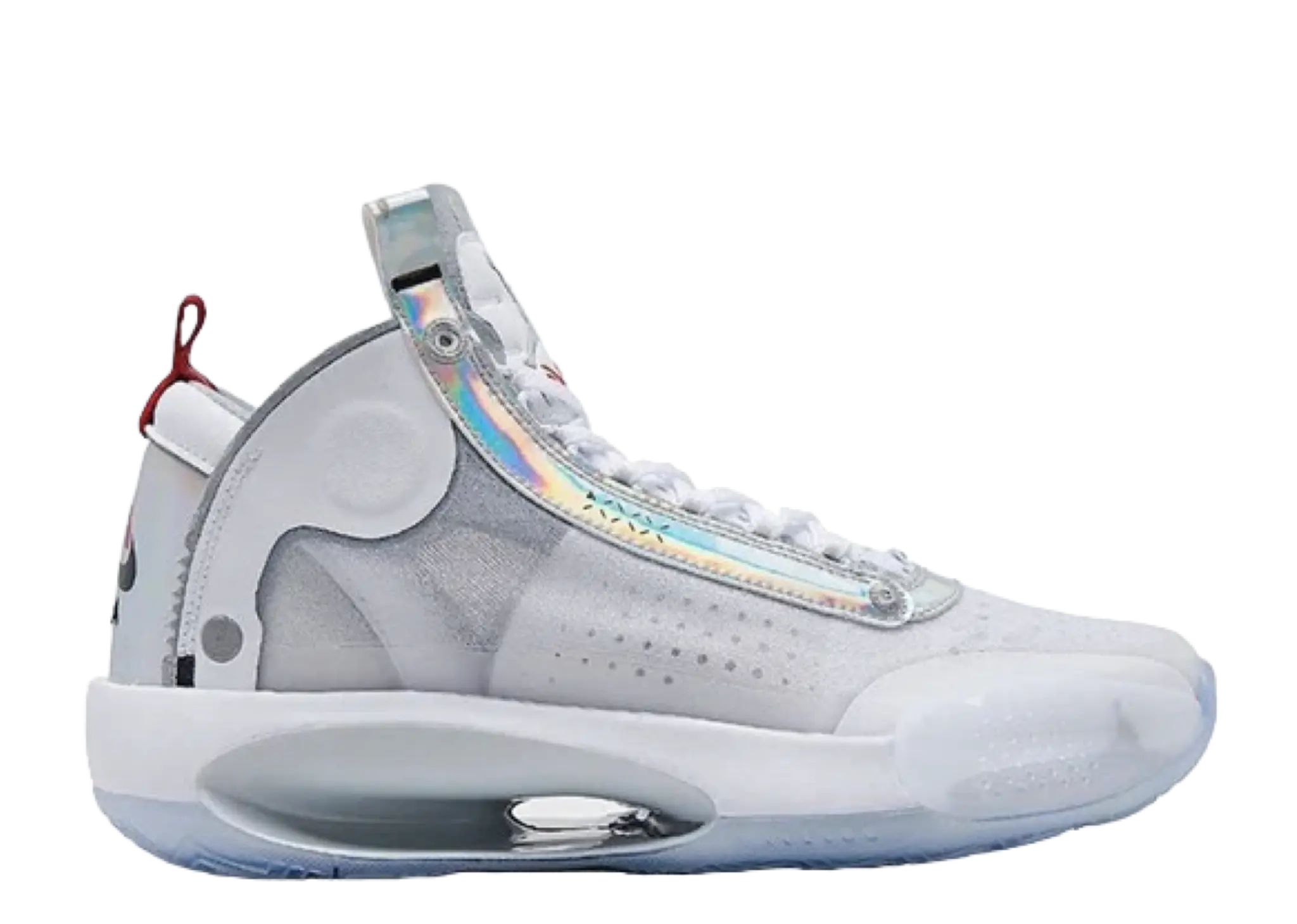 Air Jordan XXXIV White Metallic Silver