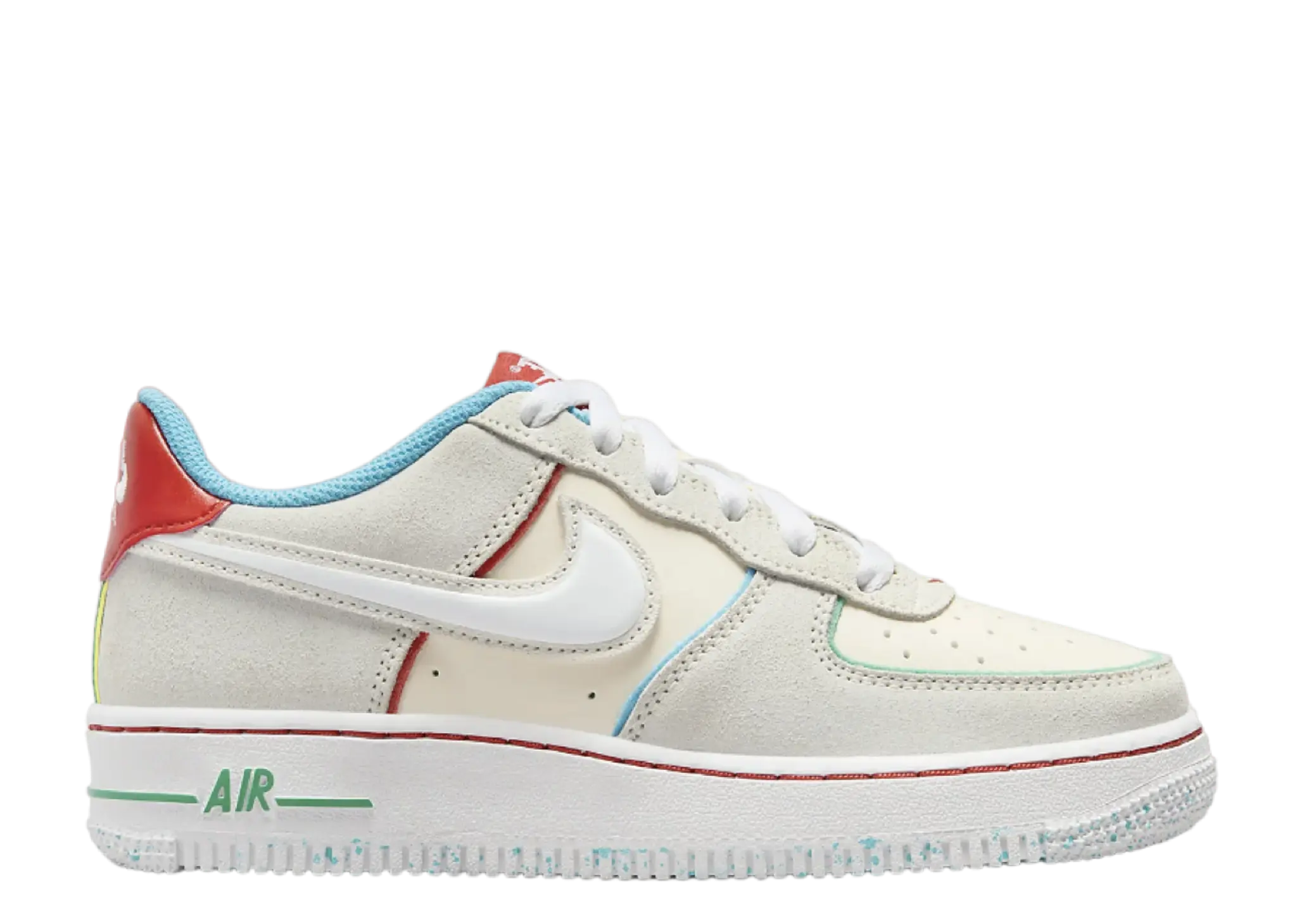 Nike Air Force 1 LV'8 Ivory Baltic Blue (Grade School)