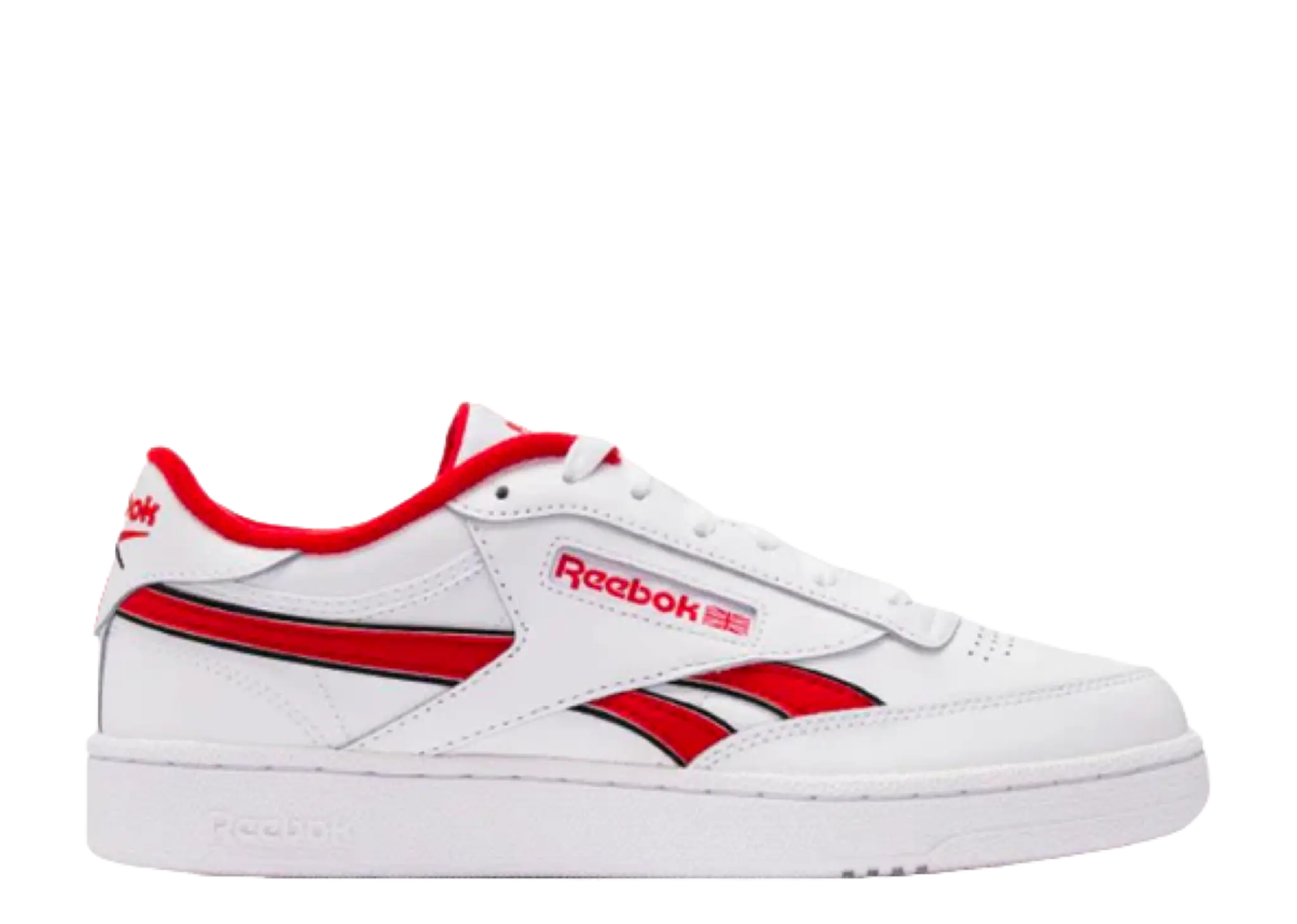 Reebok Club C Revenge White Vector Red