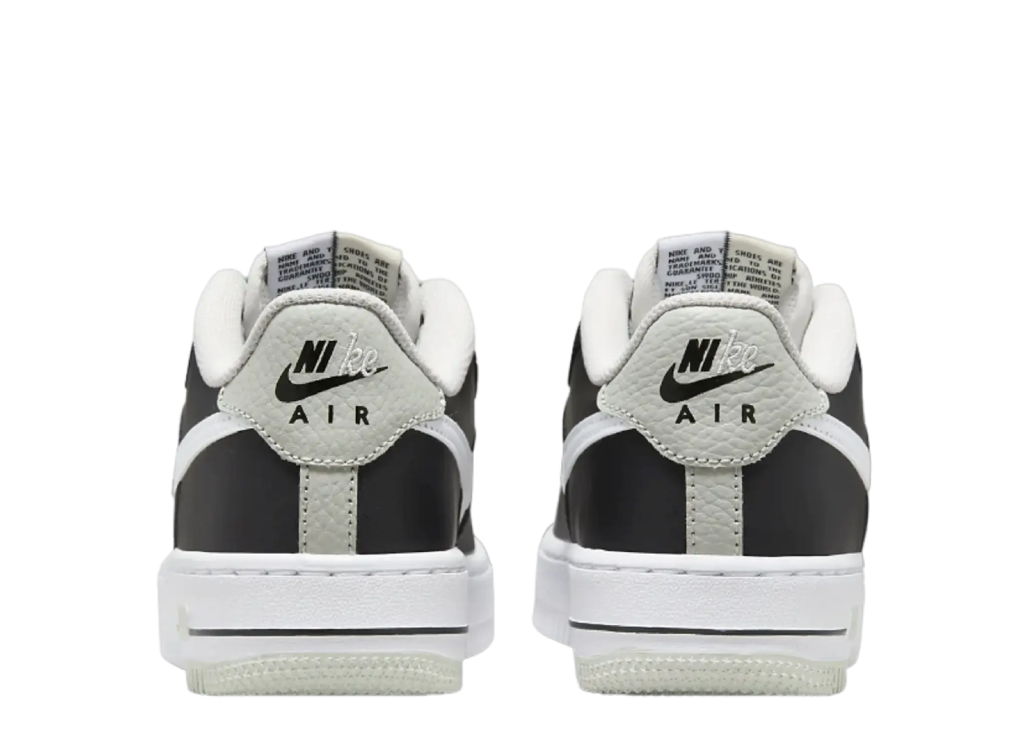 Nike Air Force 1 LV8 Black Silver Phantom (Grade School) - photo 3