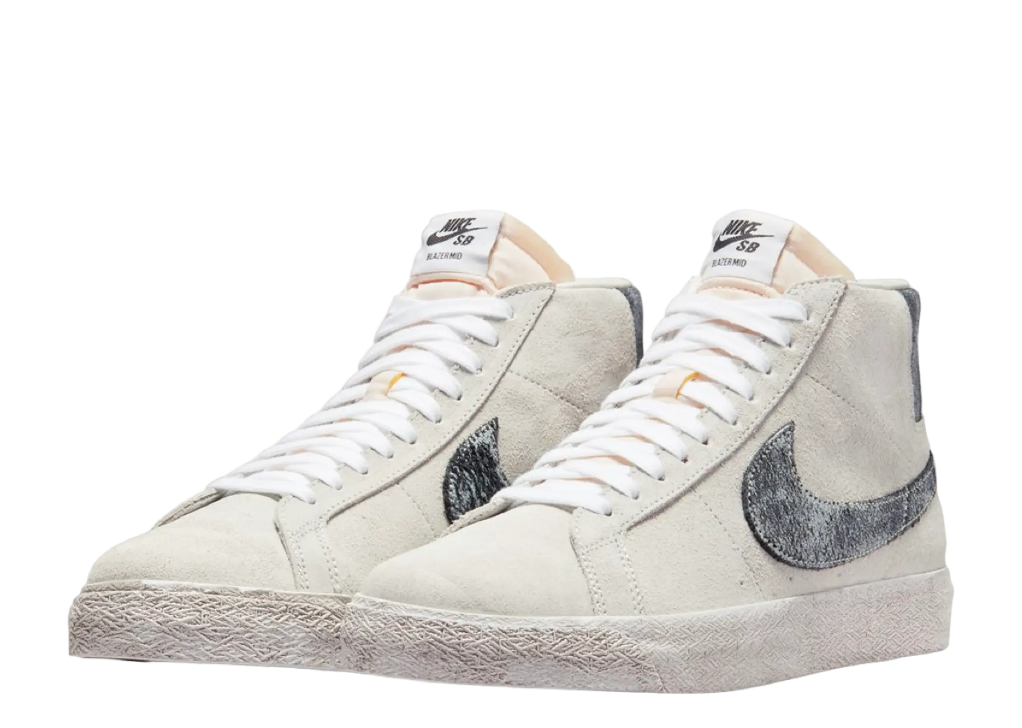Nike SB Blazer Mid Faded Sail Black - photo 2