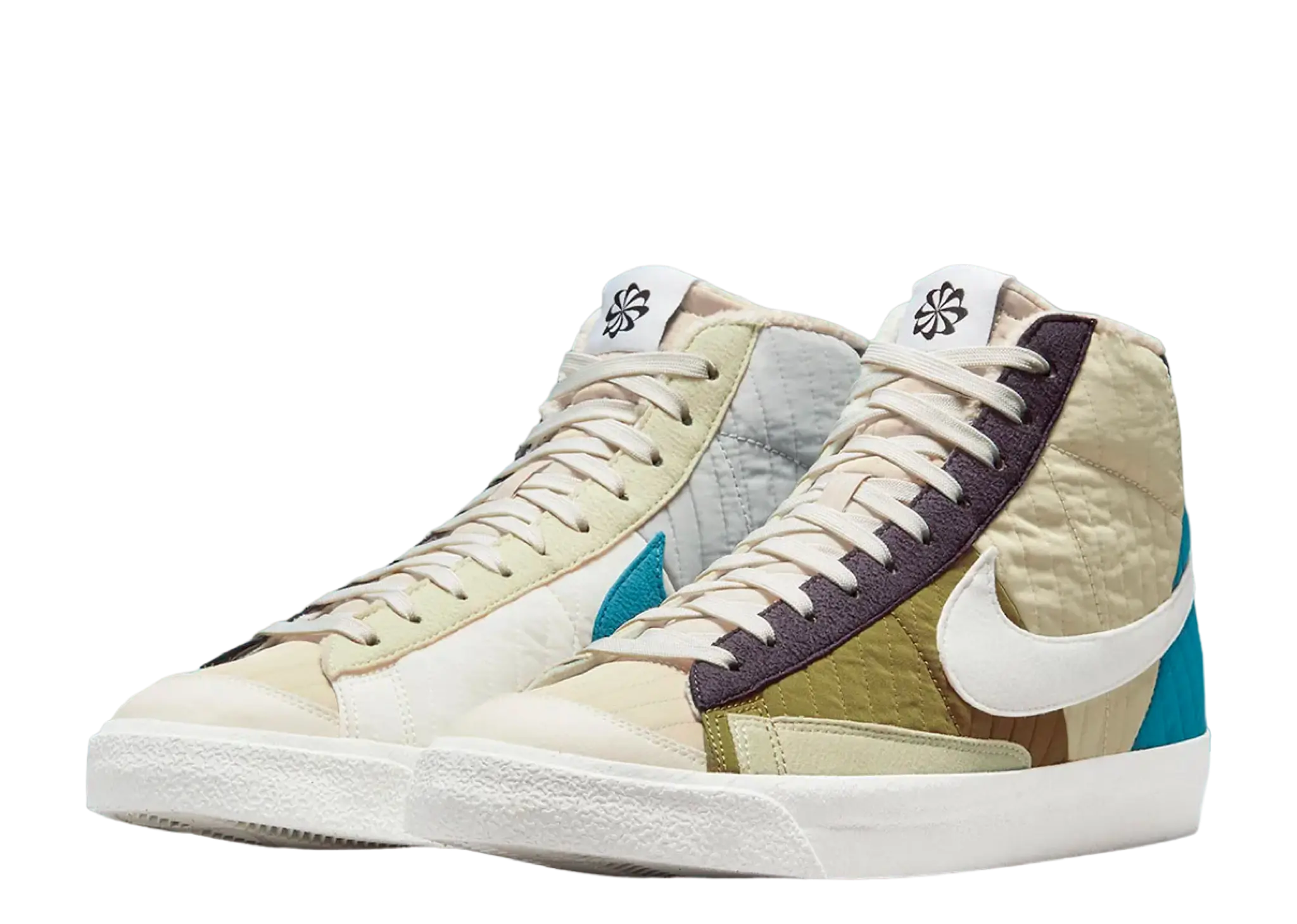 Nike Blazer Mid 77 Premium Toast Sail Quilted - photo 2