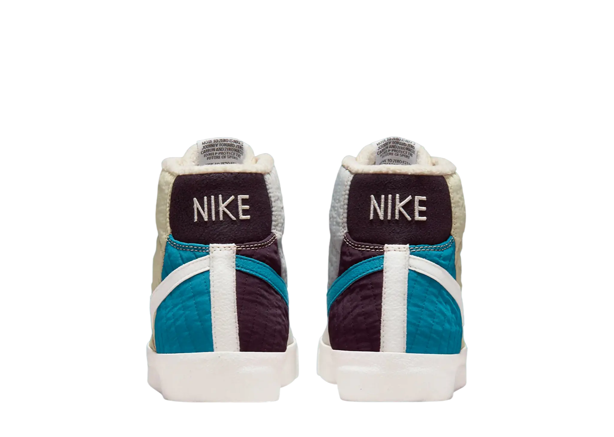 Nike Blazer Mid 77 Premium Toast Sail Quilted - photo 3