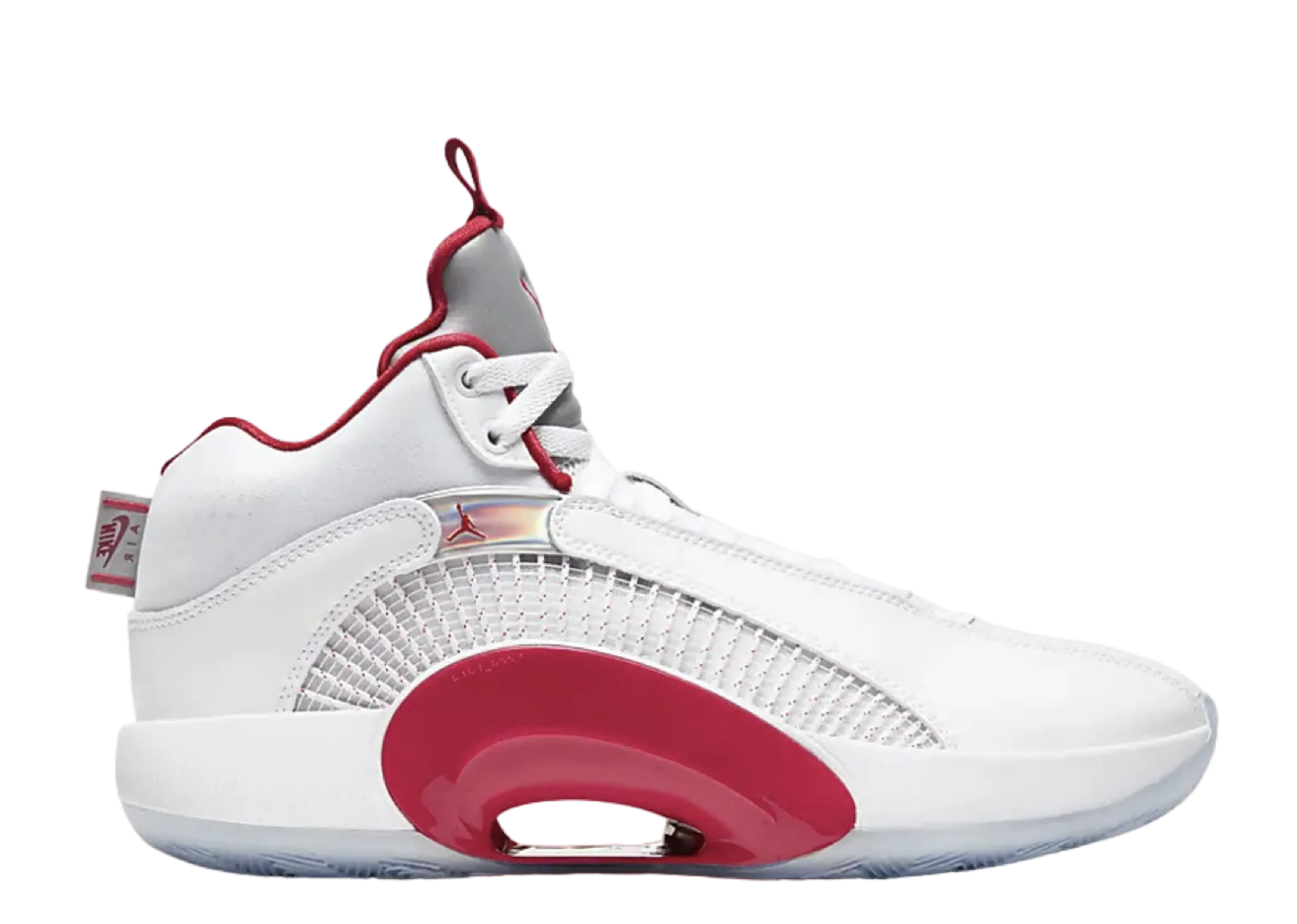 Air Jordan 35 PF White Fire Red