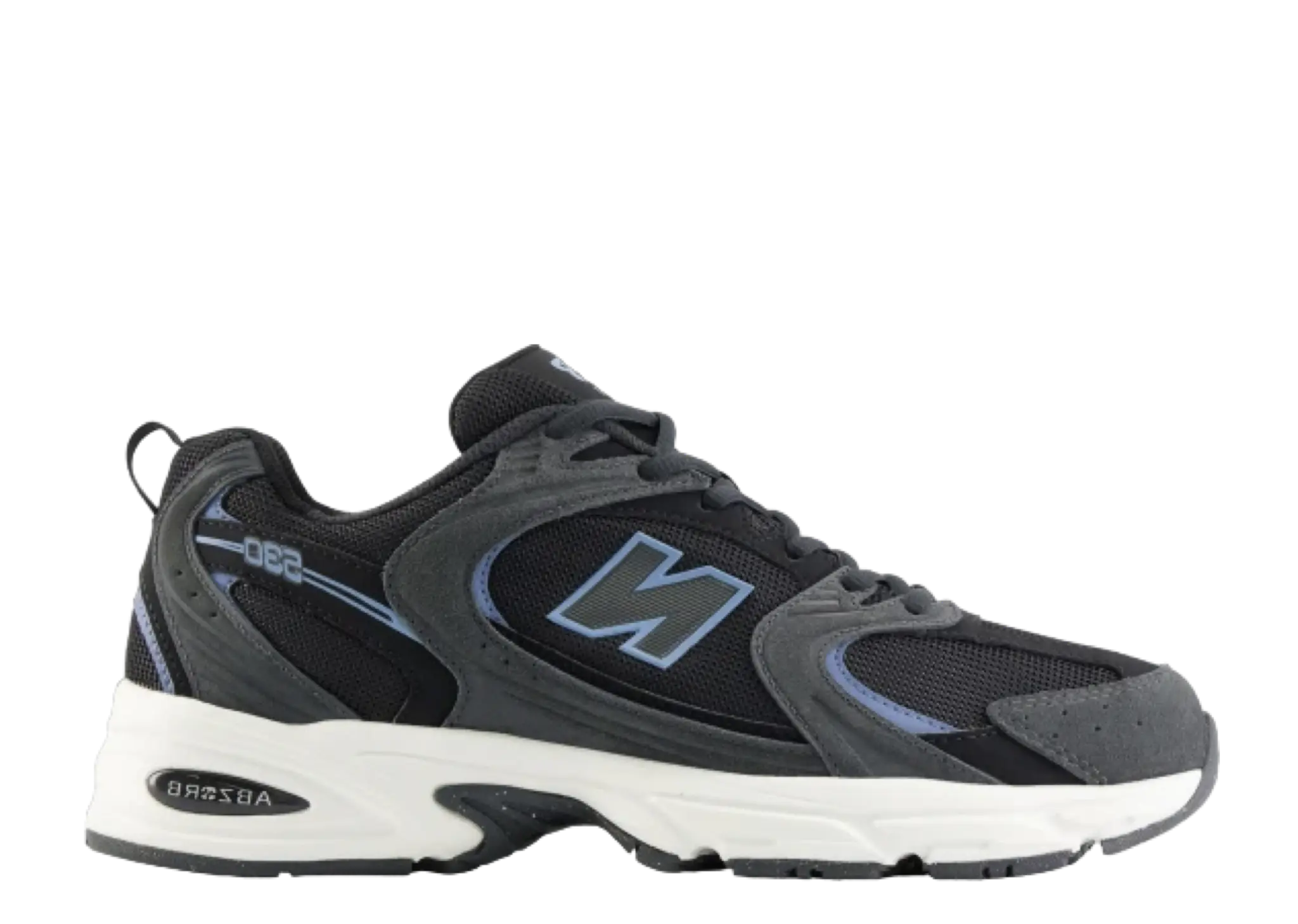 New Balance 530 White Black Phantom