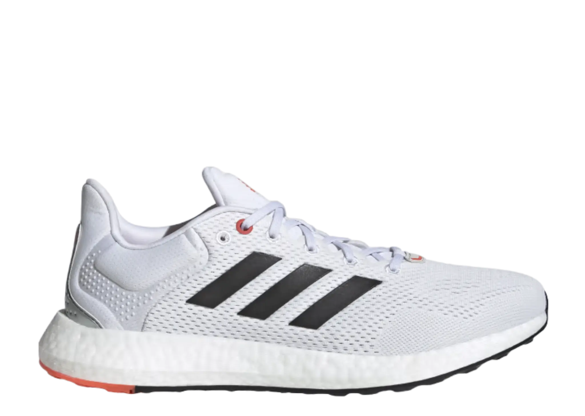 Adidas Pureboost 21 White Solar Red