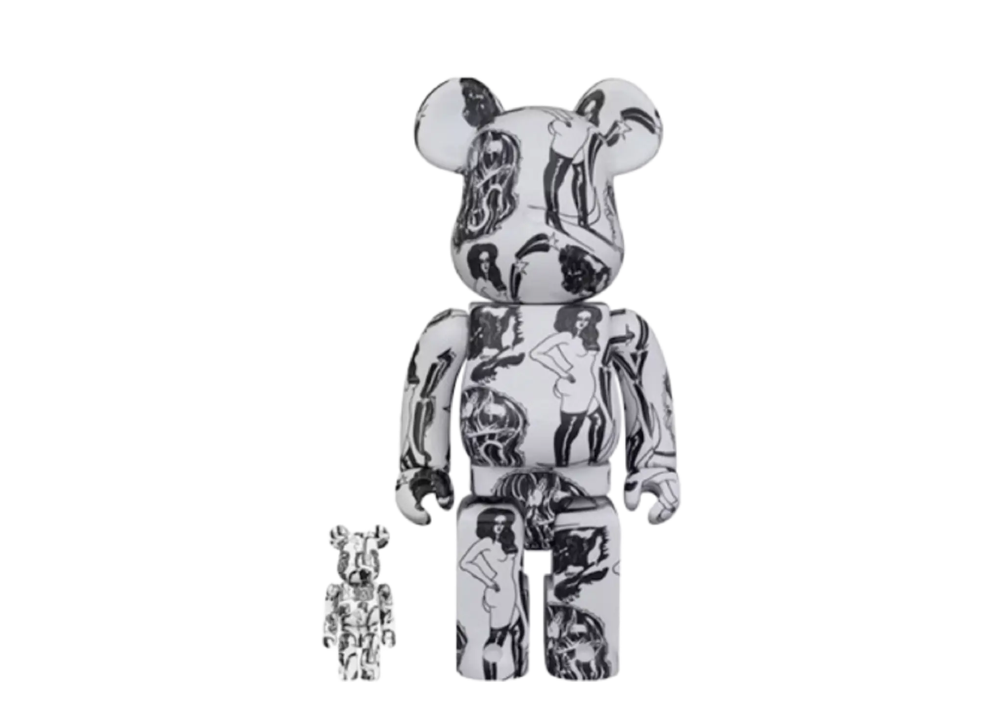 Bearbrick Saiko Otake Planet 100% & 400% Set