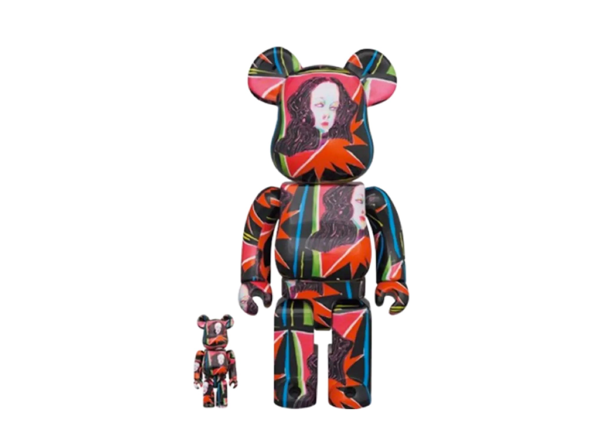Bearbrick Saiko Otake Goddess 100% & 400% Set