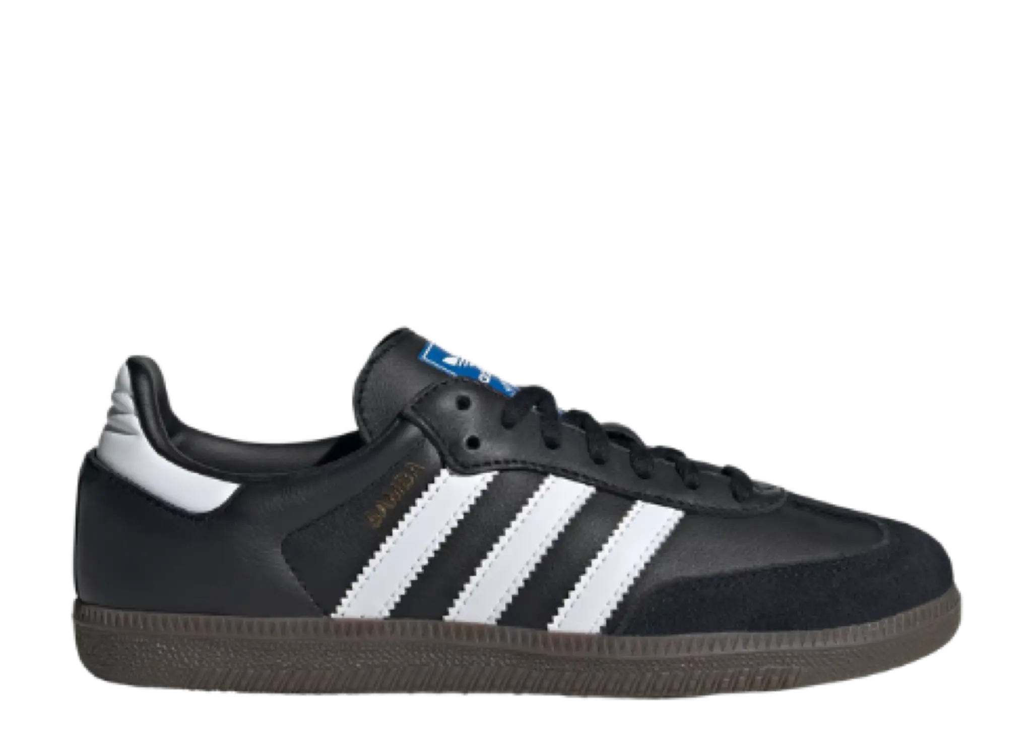 Adidas Samba OG Black White Gum (Grade School)