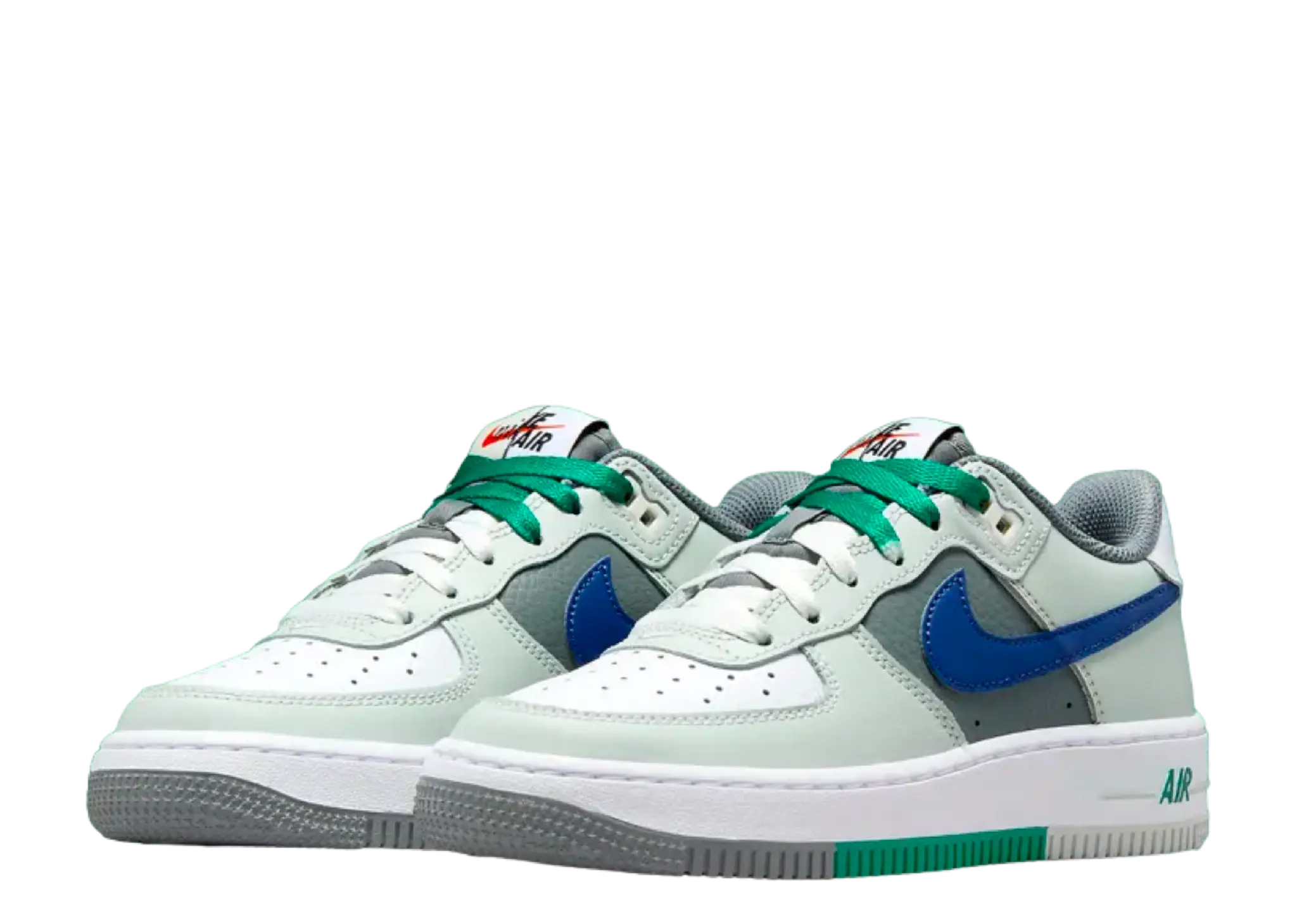 Nike Air Force 1 Low Remix Light Green (Grade School) - photo 2