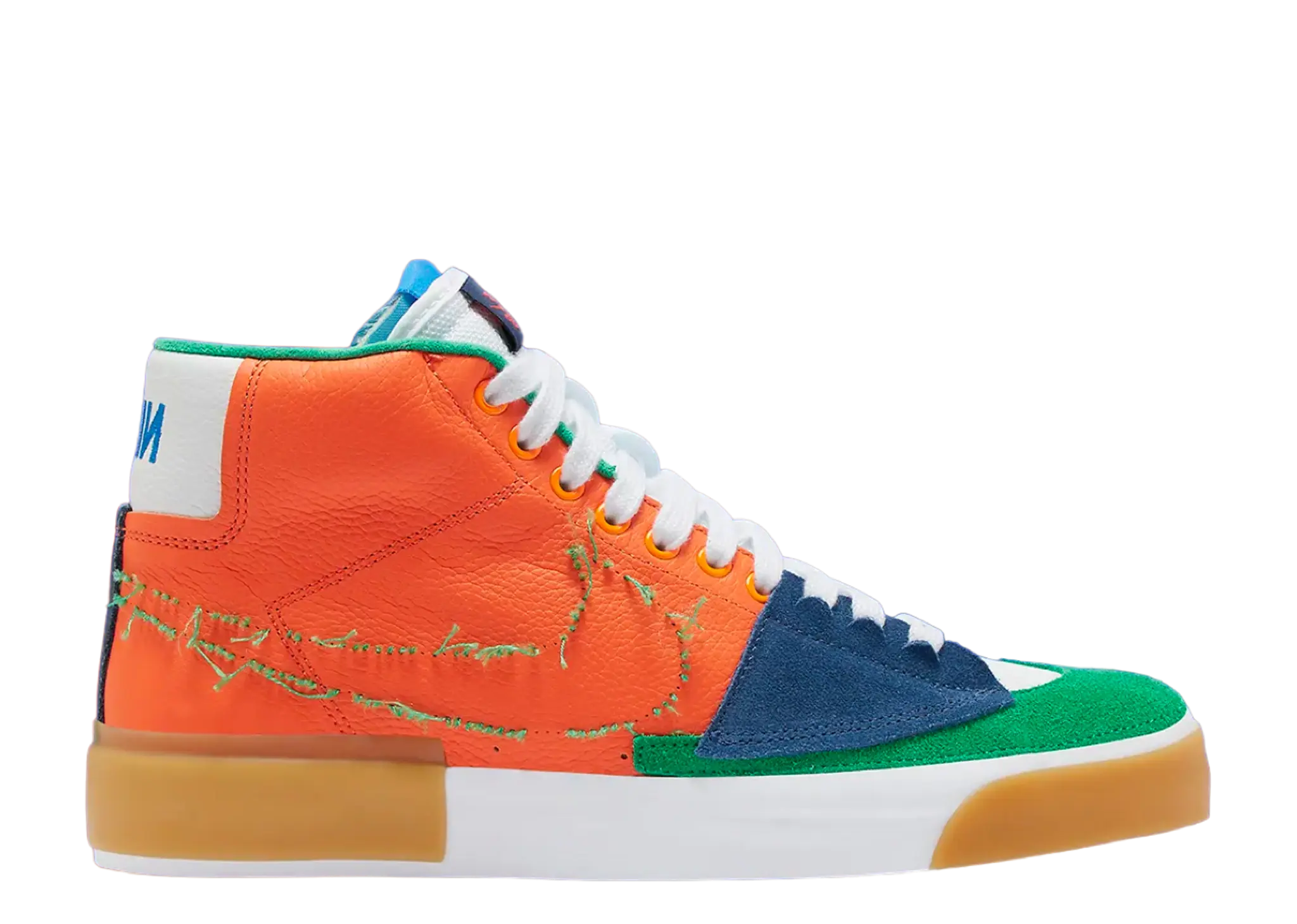 Nike SB Zoom Blazer Mid Edge Safety Orange University Gold