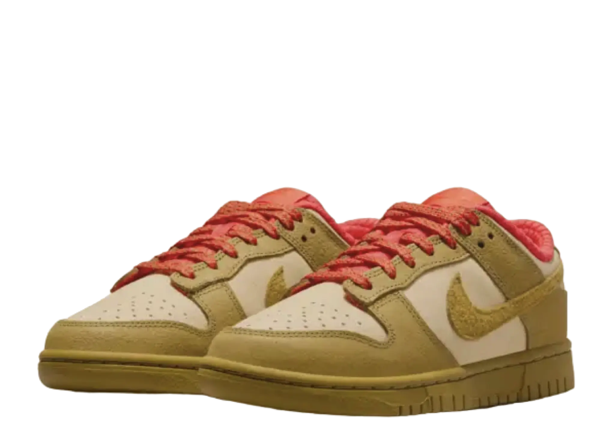 Nike Dunk Low Bronzine Sesame Picante Red (Women's) - photo 2